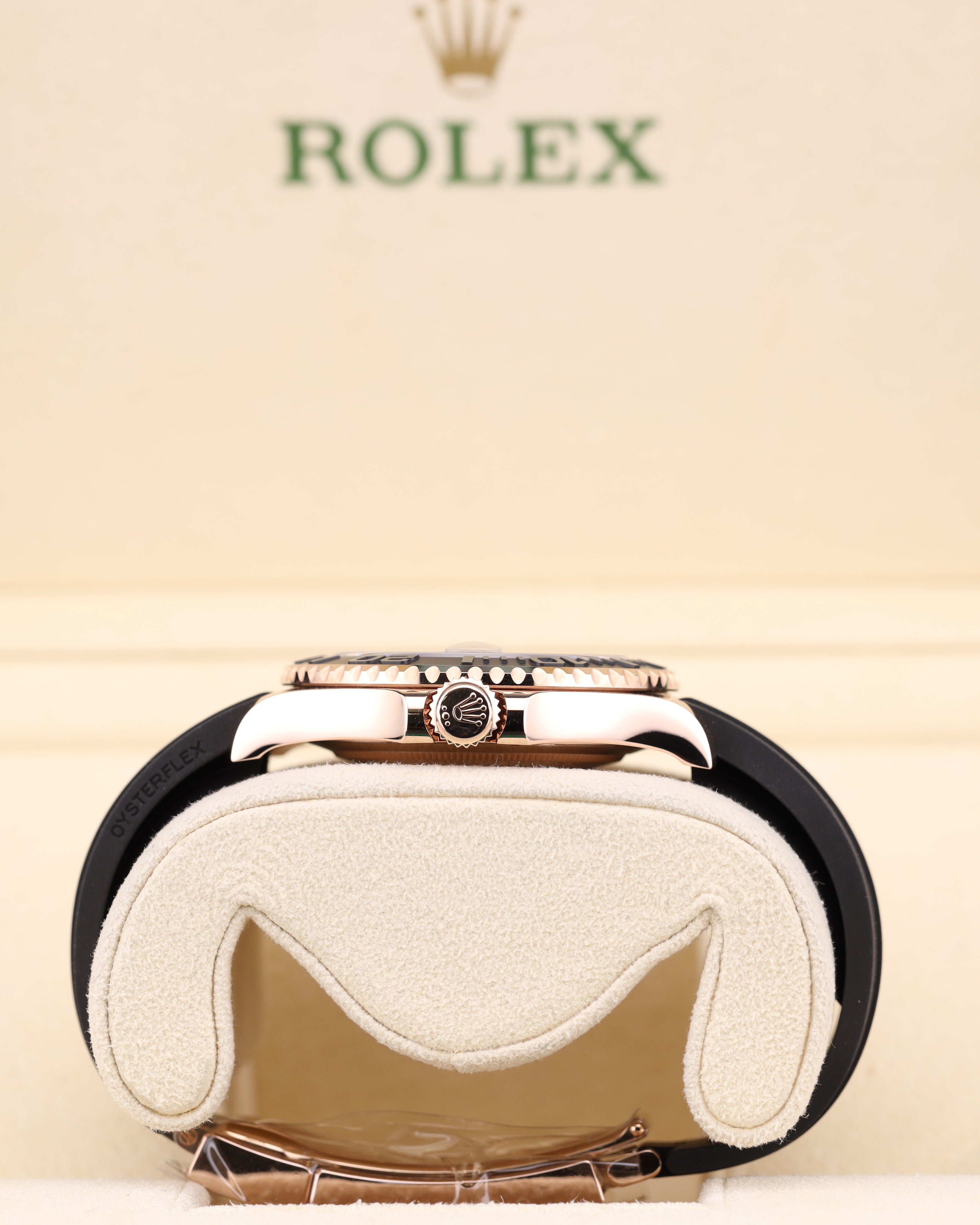 Rolex Yacht-Master 40 Rose Gold on Oysterflex 126655