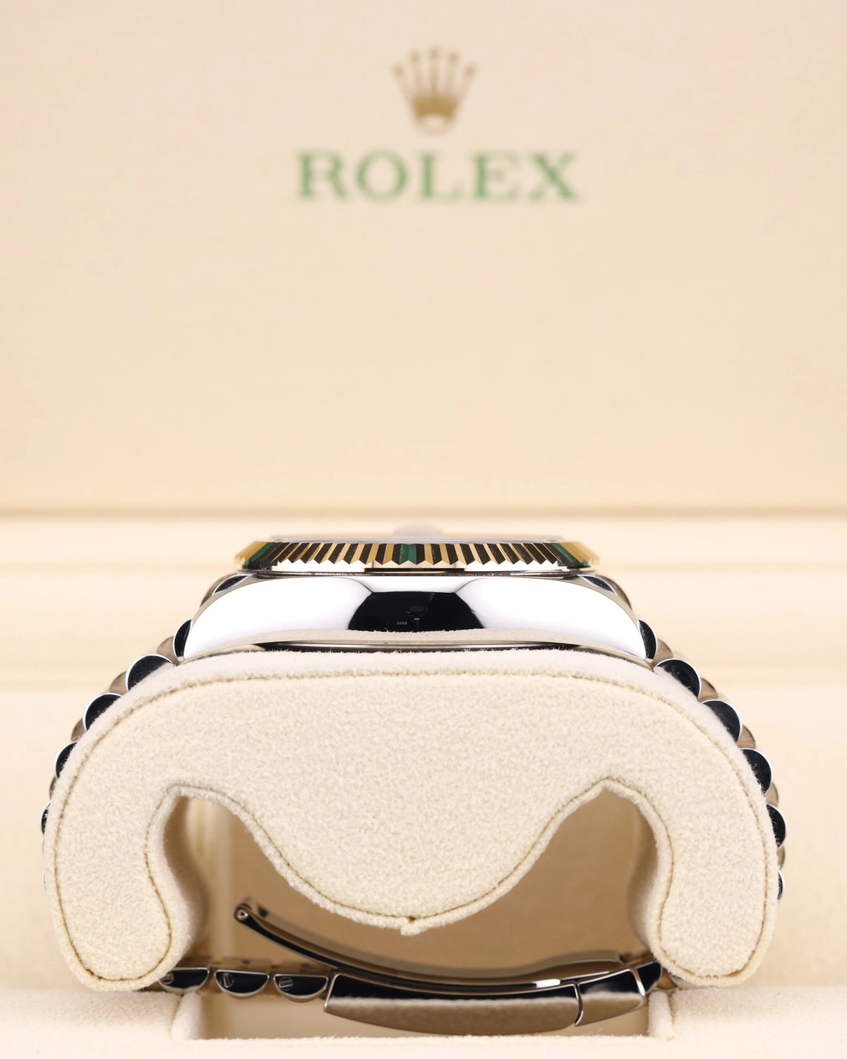 Rolex Sky-Dweller Two Tone Black Dial on Jubilee 326933