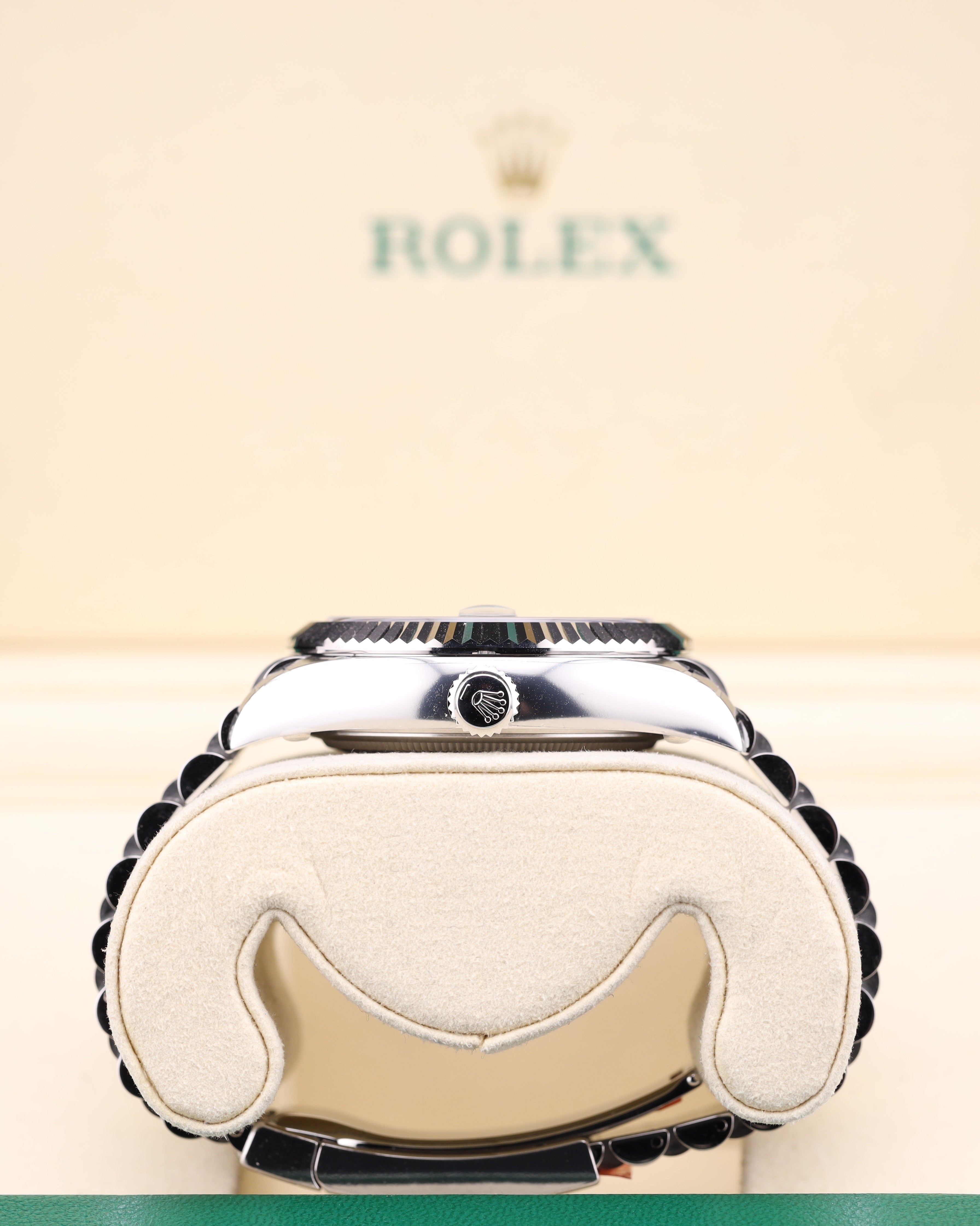 Rolex Sky-Dweller 42 Green Dial on Jubilee 336934 Full Factory Stickers 2026