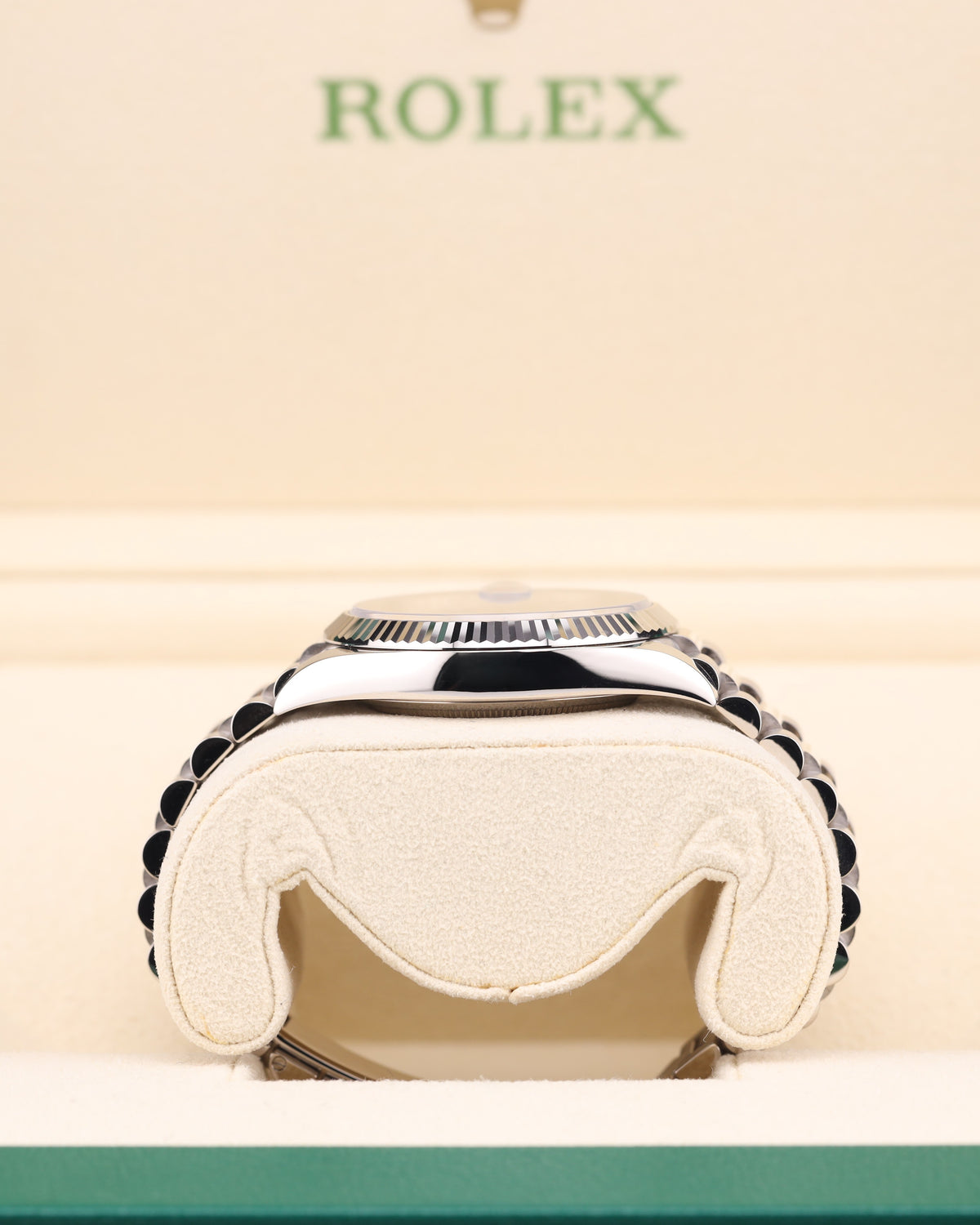 Rolex Day-Date 40 Rhodium Dial White Gold Presidential 228239