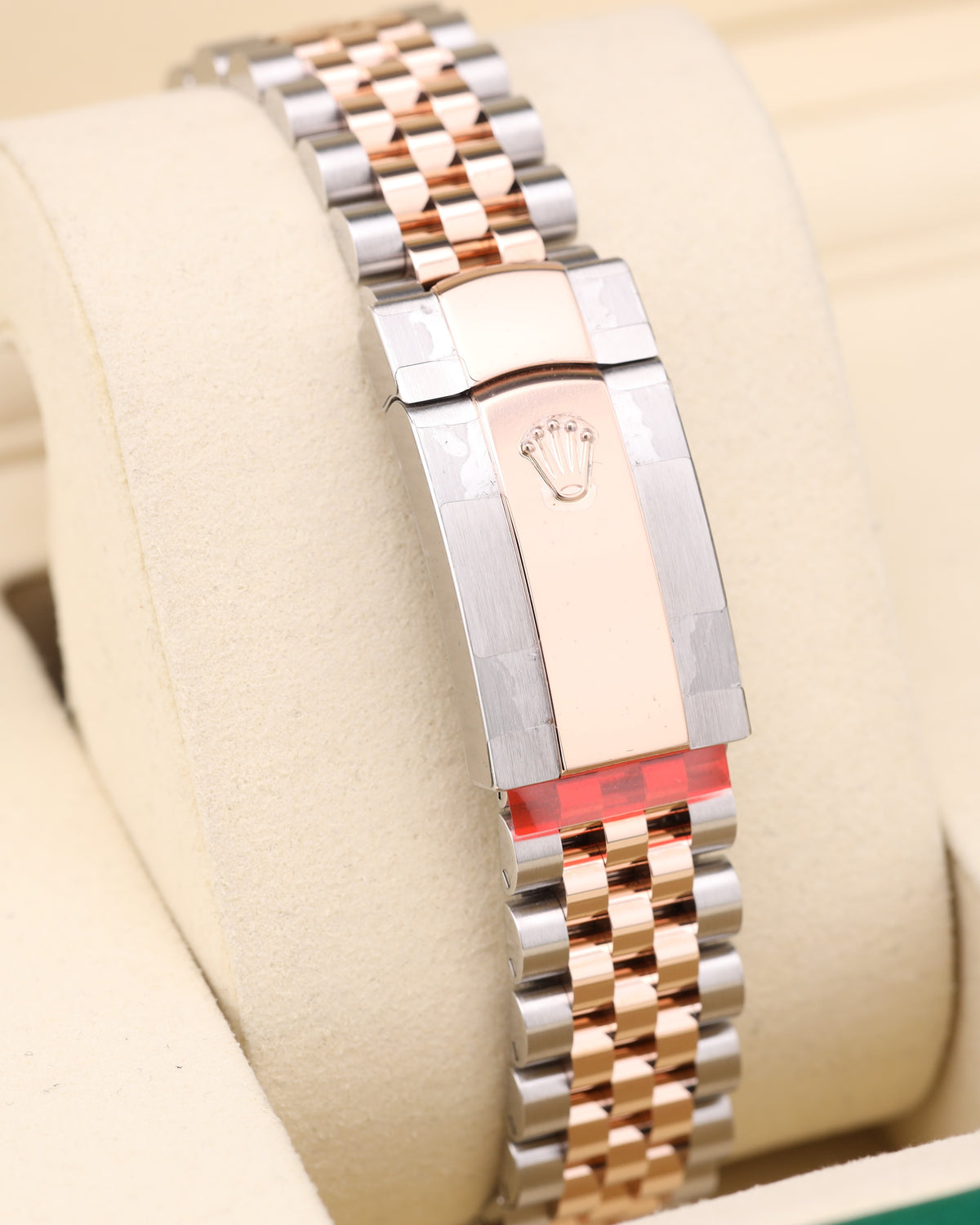 Rolex Datejust 41 Rose Gold Wimbledon on Jubilee 126331 Factory Stickers - 2026
