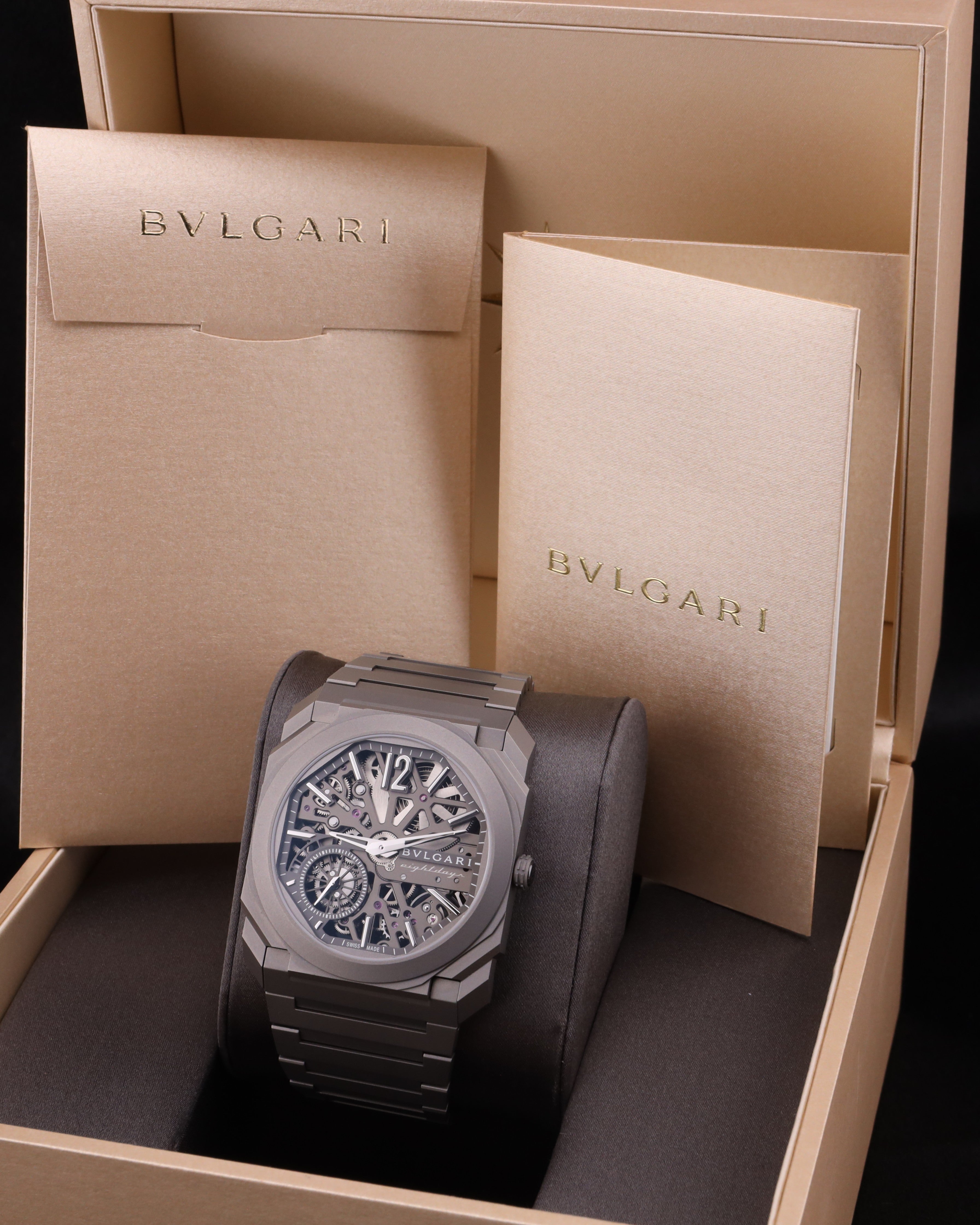 Bvlgari Octo Finissimo Skeleton 8 Days 40 Titanium 103610