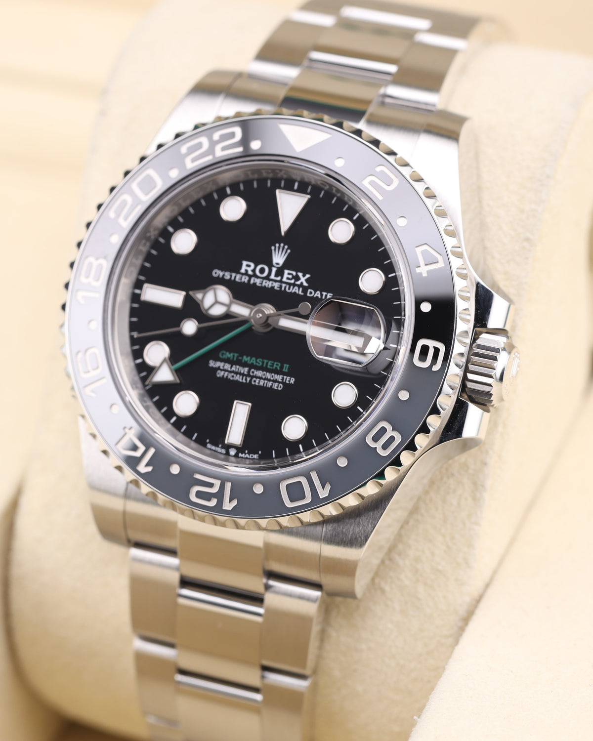 Rolex GMT-Master II Bruce Wayne on Oyster 126710GRNR
