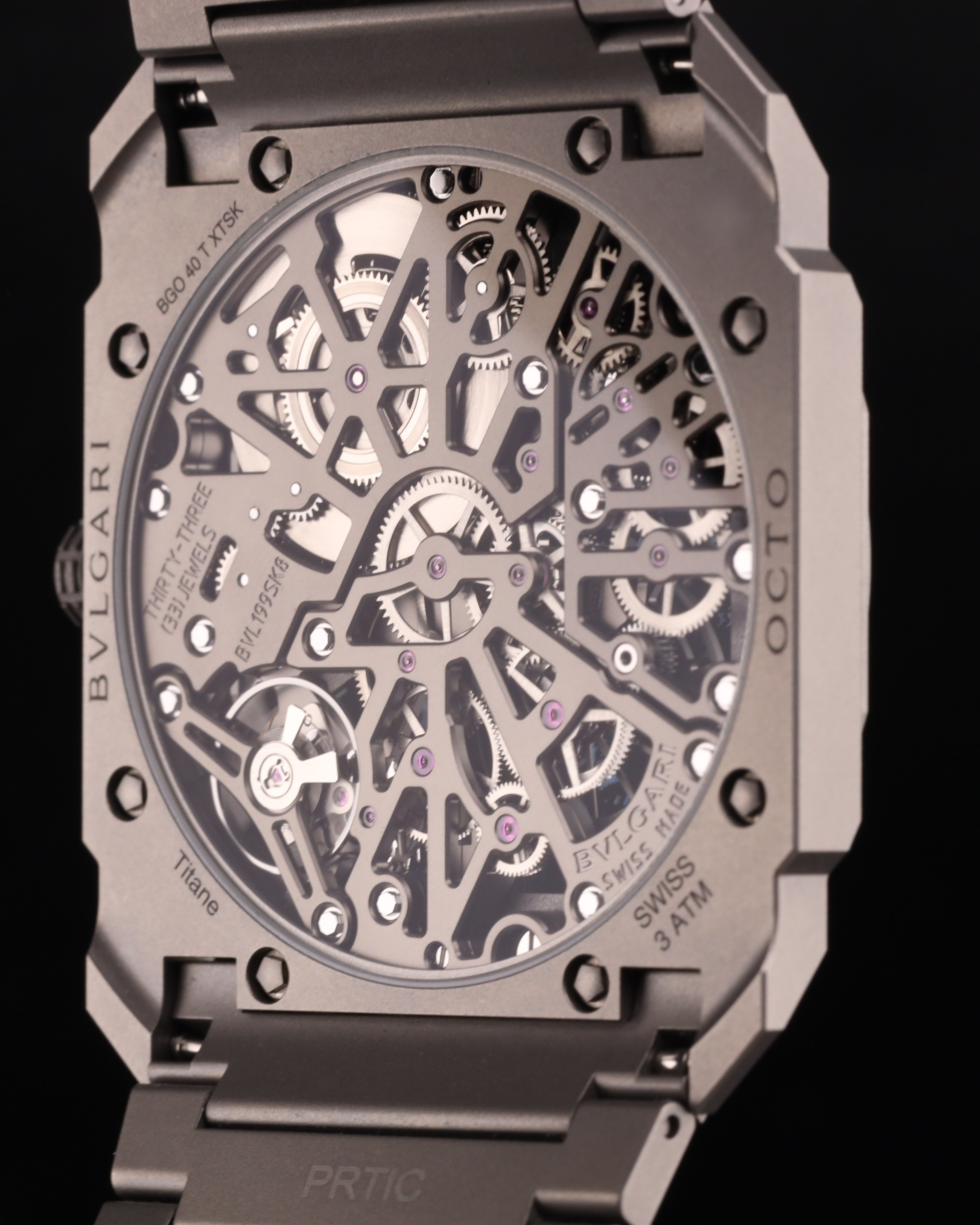 Bvlgari Octo Finissimo Skeleton 8 Days 40 Titanium 103610