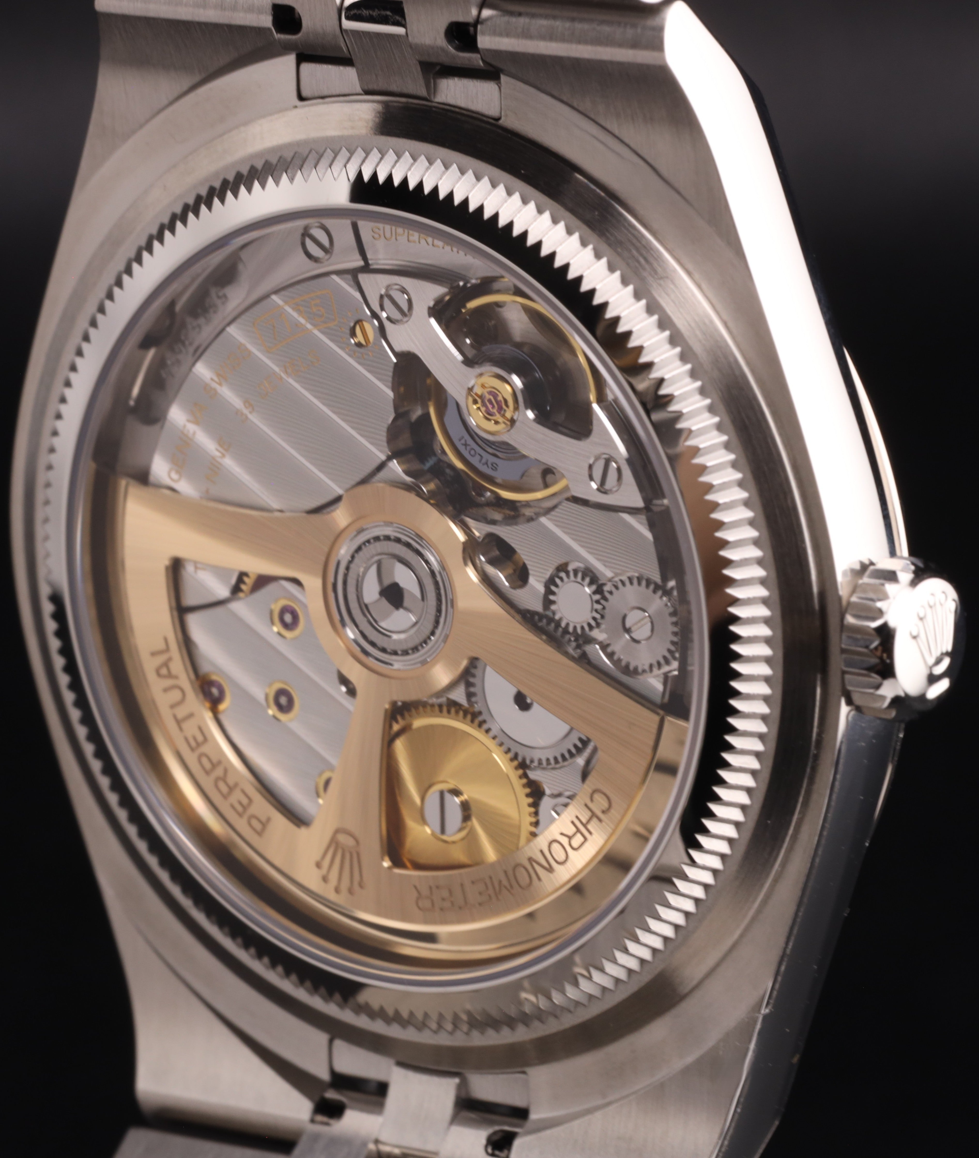 Rolex Land-Dweller 40 White Honeycomb Dial 127334