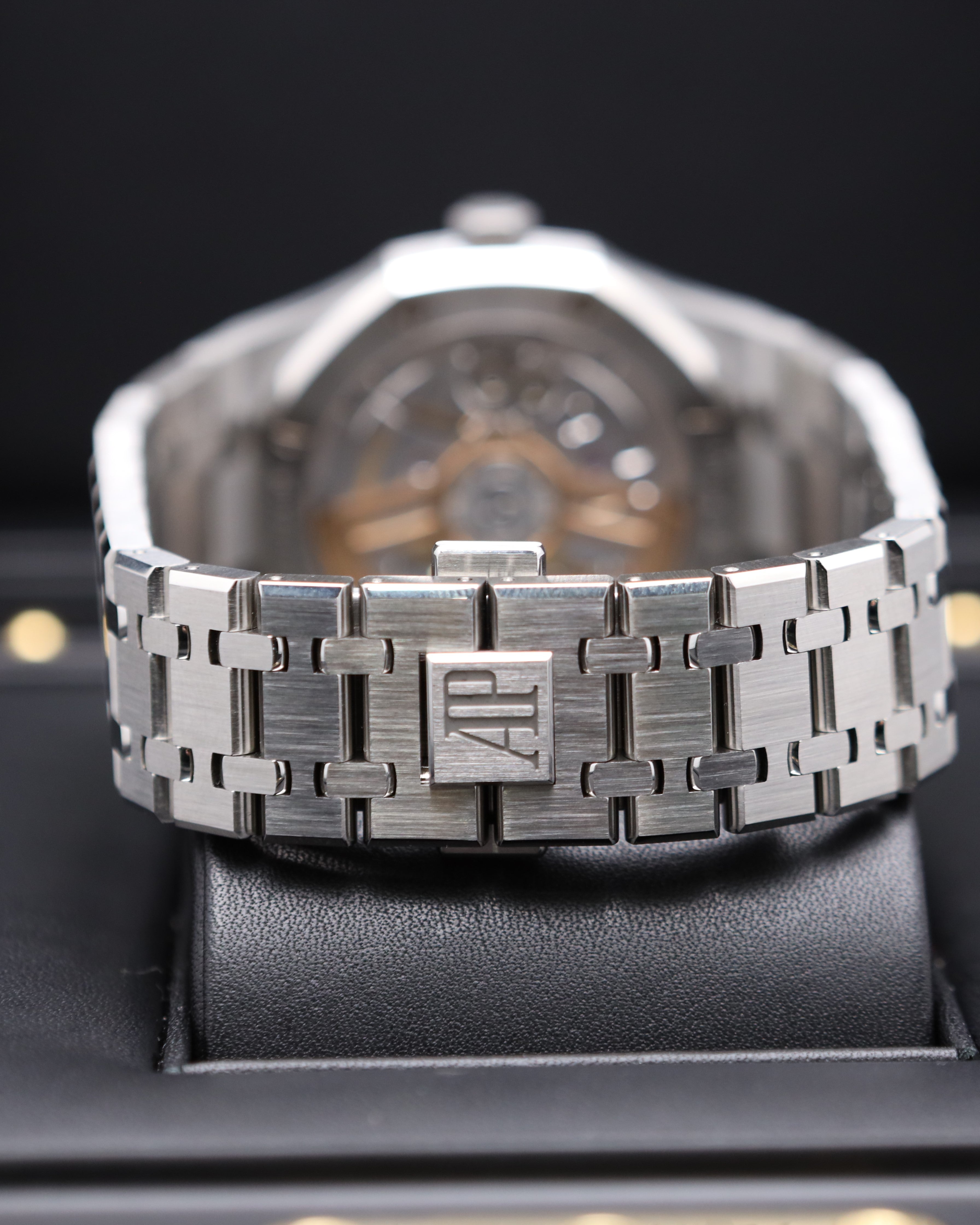 Audemars Piguet Royal Oak 15500ST Black Dial Full Set 2021