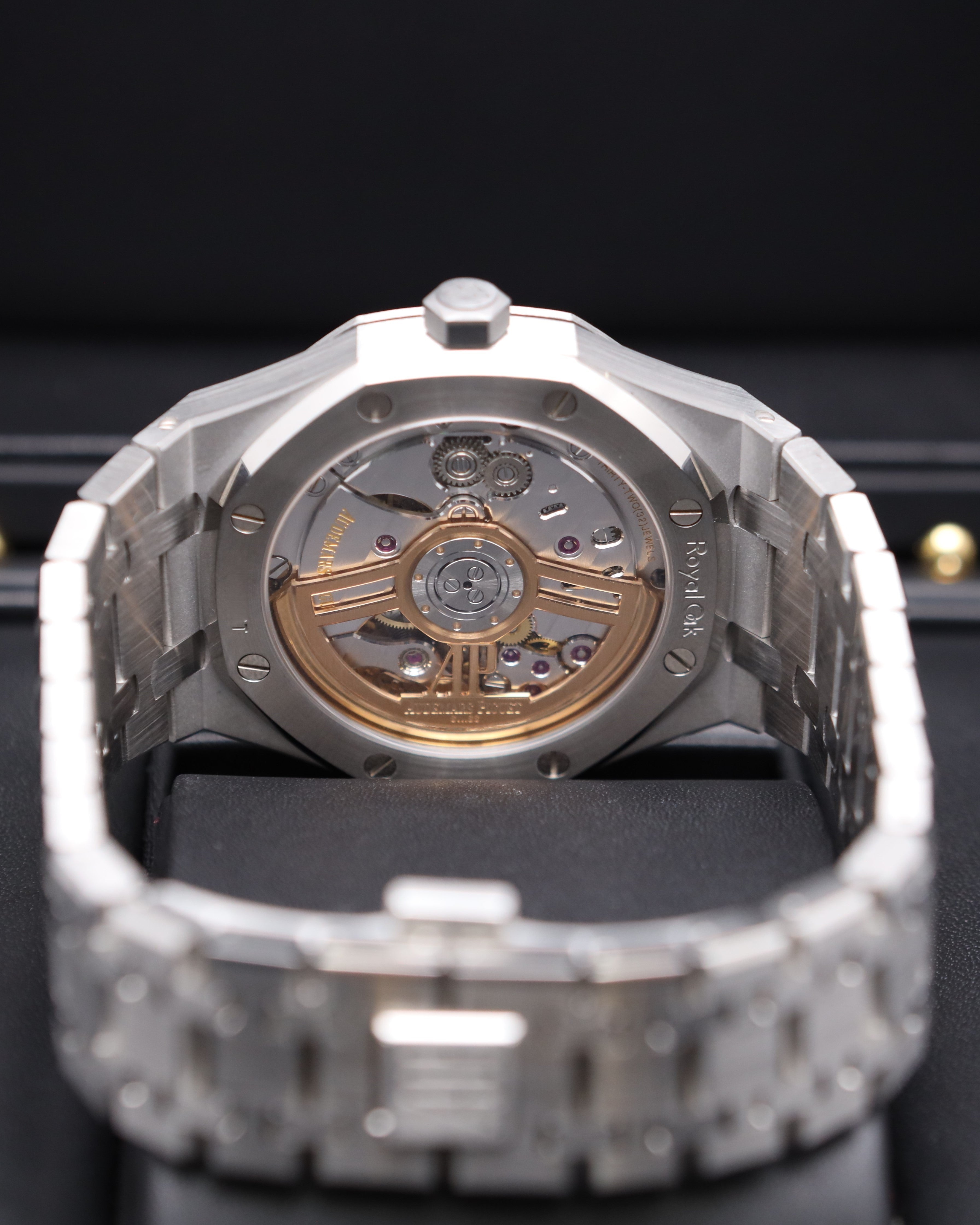 Audemars Piguet Royal Oak 15500ST Black Dial Full Set 2021