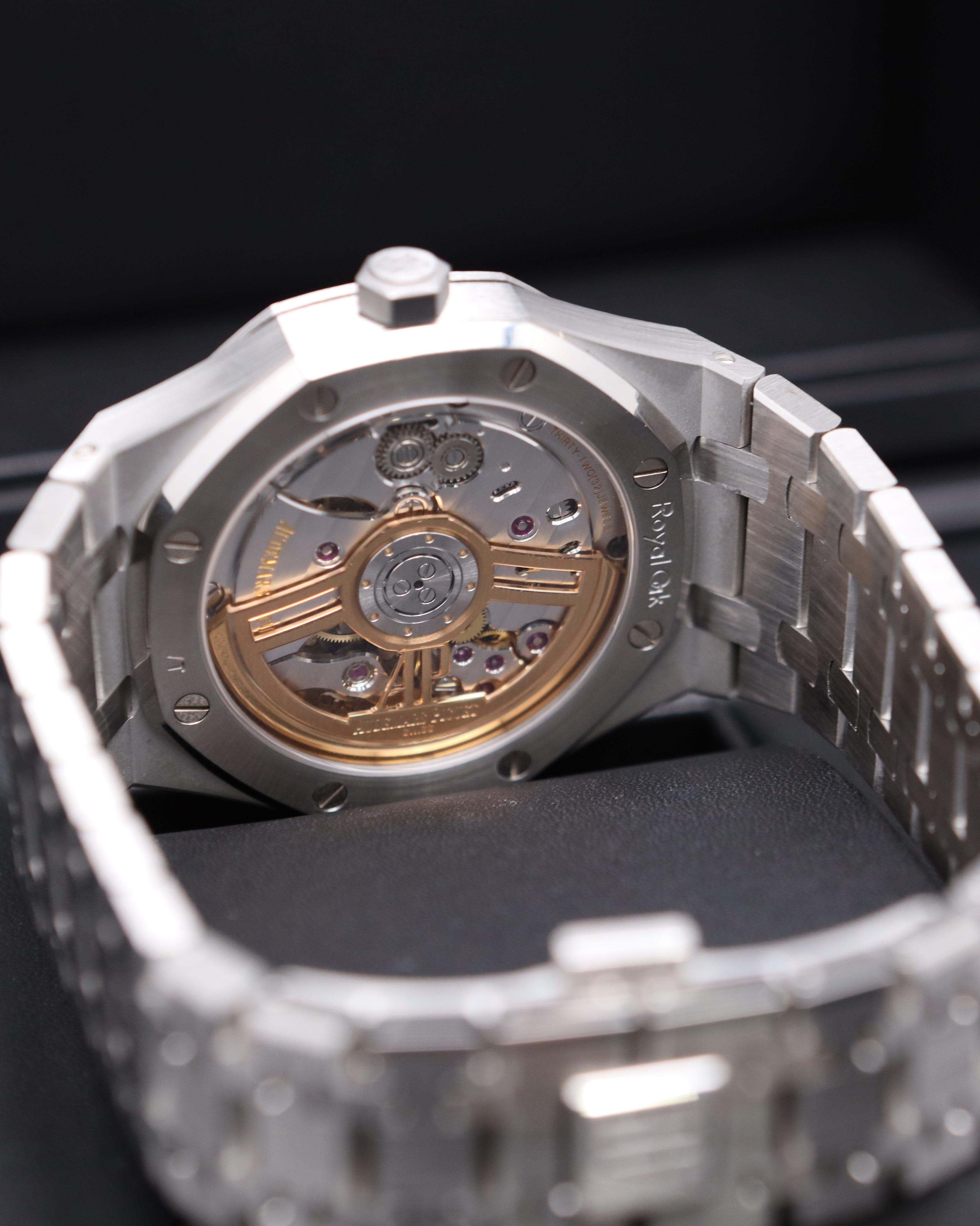 Audemars Piguet Royal Oak 15500ST Black Dial Full Set 2021