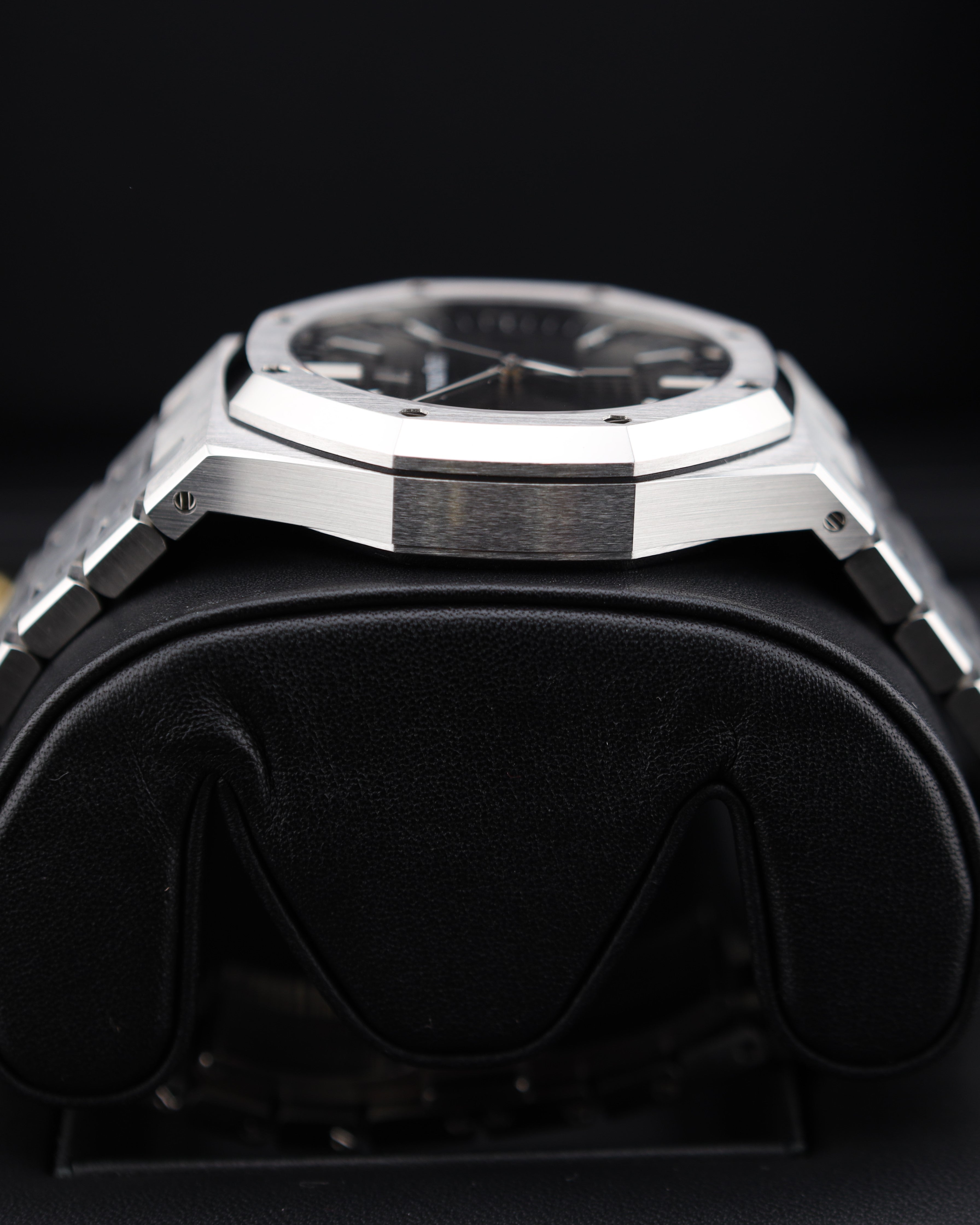 Audemars Piguet Royal Oak 15500ST Black Dial Full Set 2021