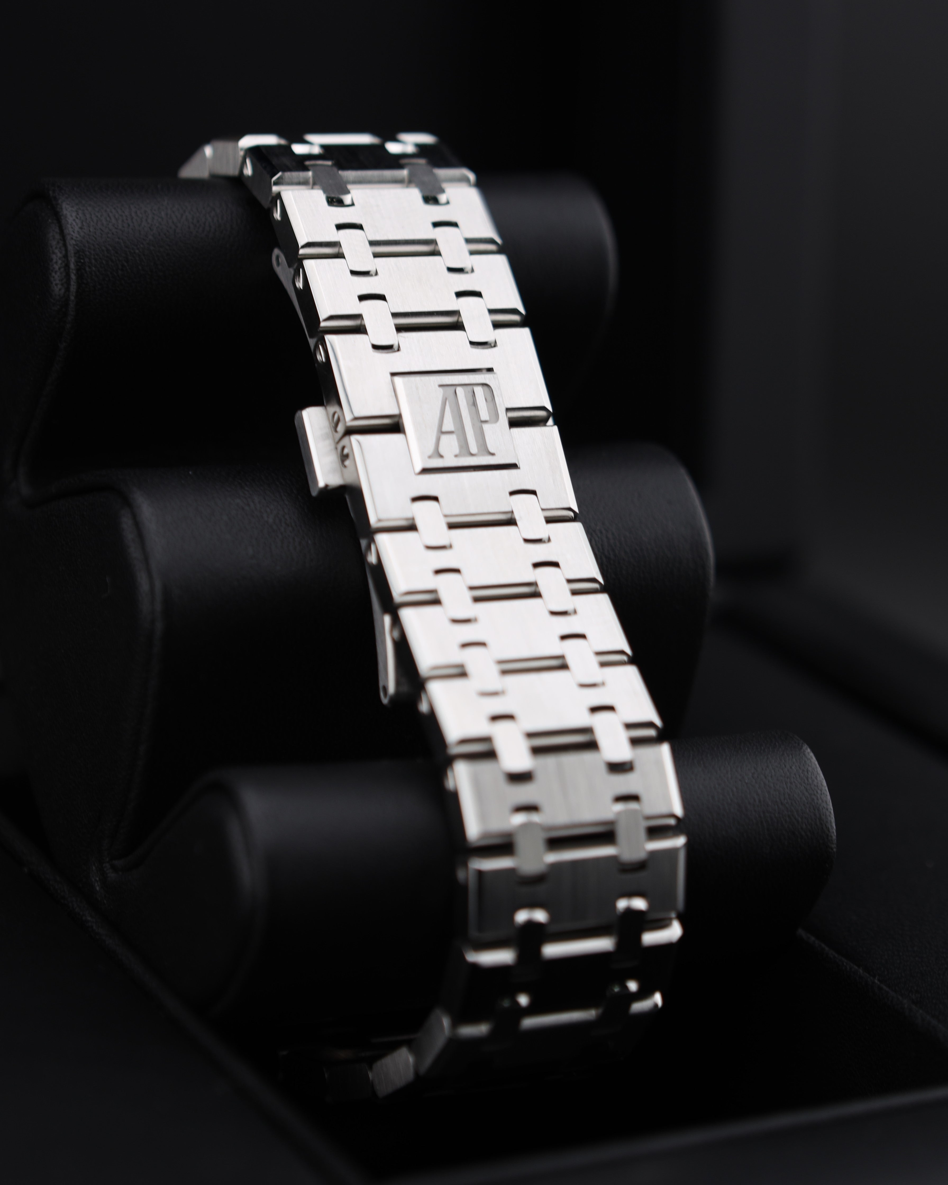 Audemars Piguet Royal Oak 15500ST Black Dial Full Set 2021