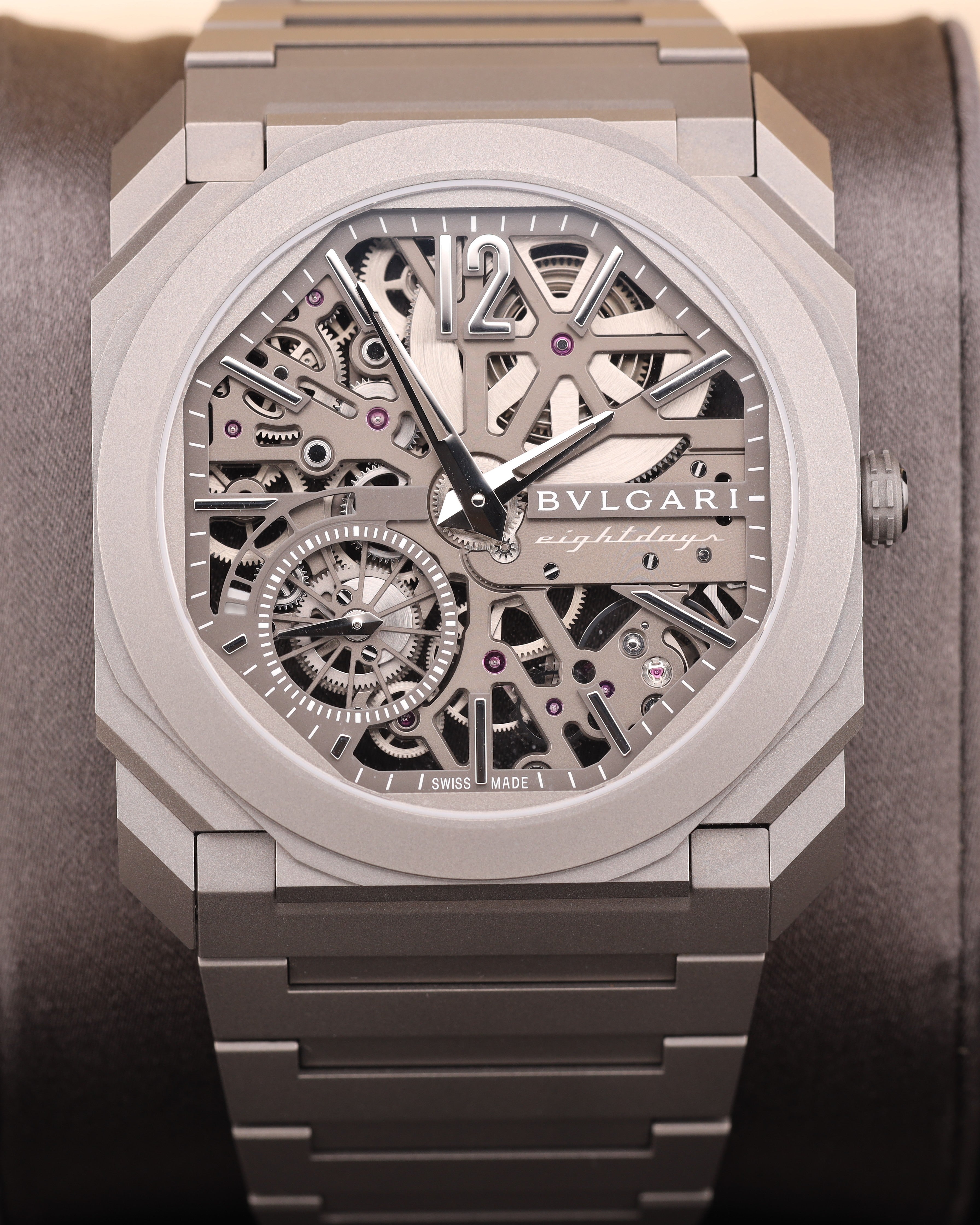 Bvlgari Octo Finissimo Skeleton 8 Days 40 Titanium 103610