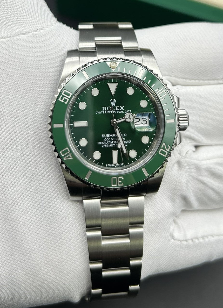 Rolex Submariner Date HULK 116610LV - 2019