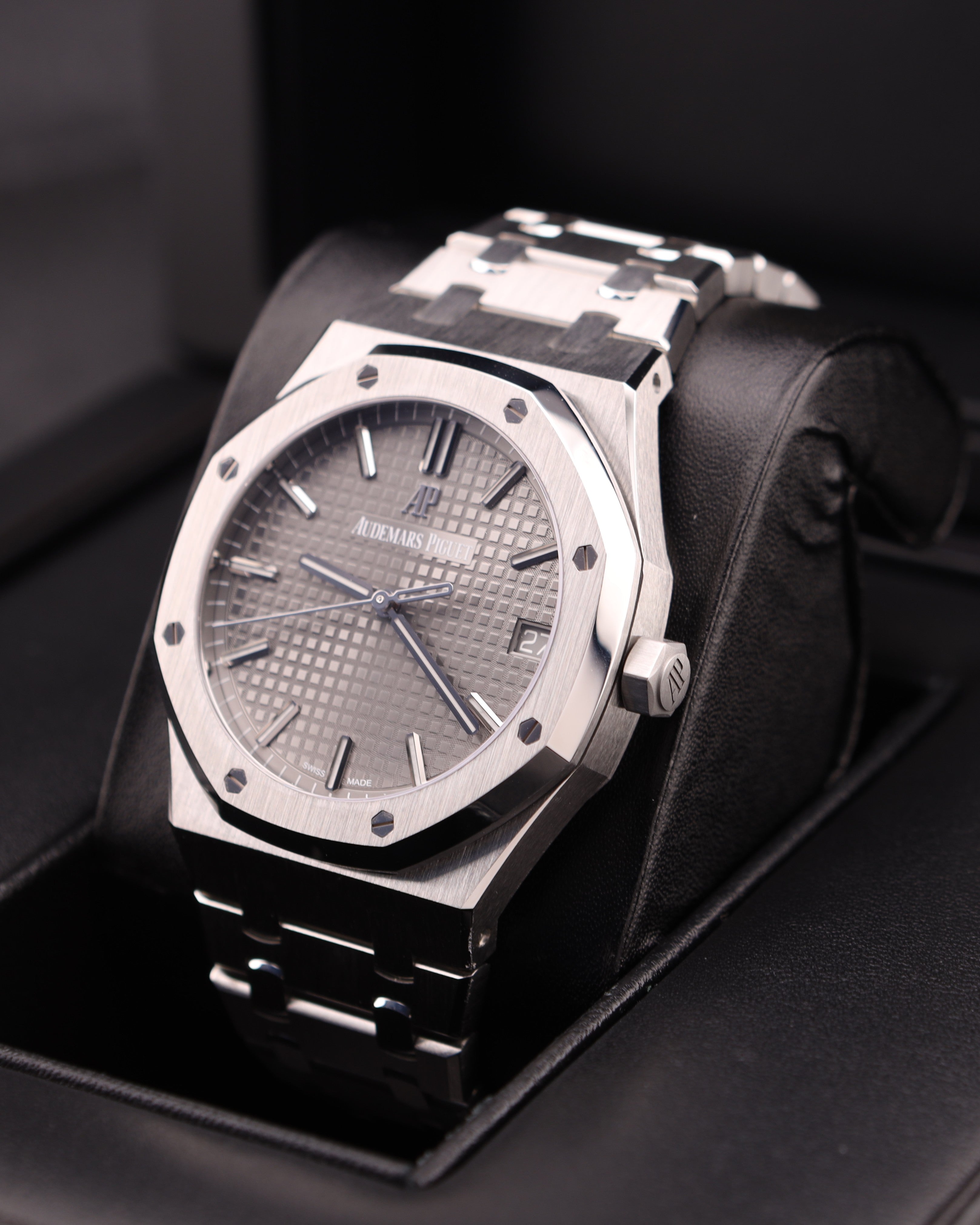 Audemars Piguet Royal Oak Grey Rhodium Dial 15500ST