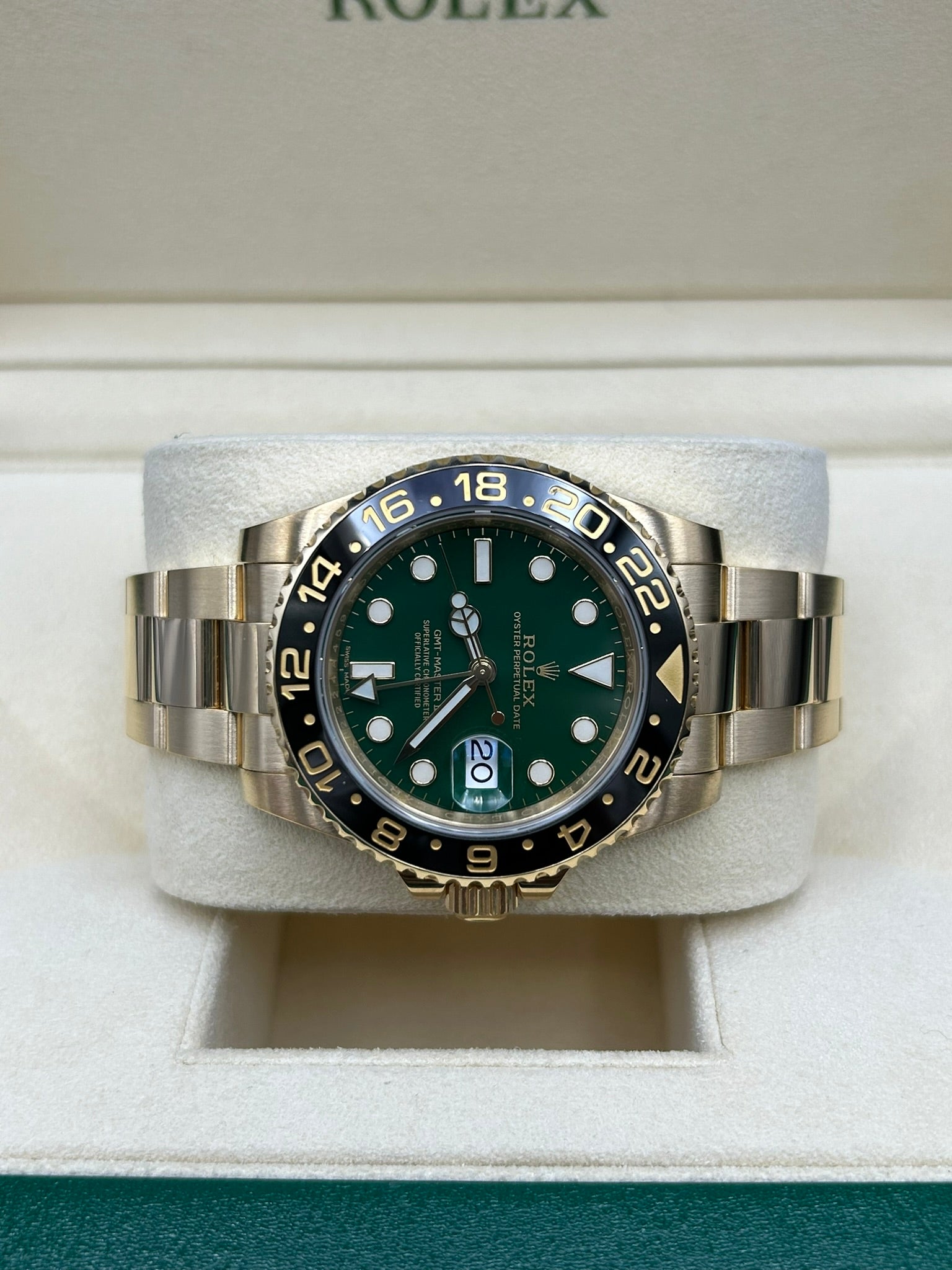 Rolex GMT-Master II Green Dial 116718LN