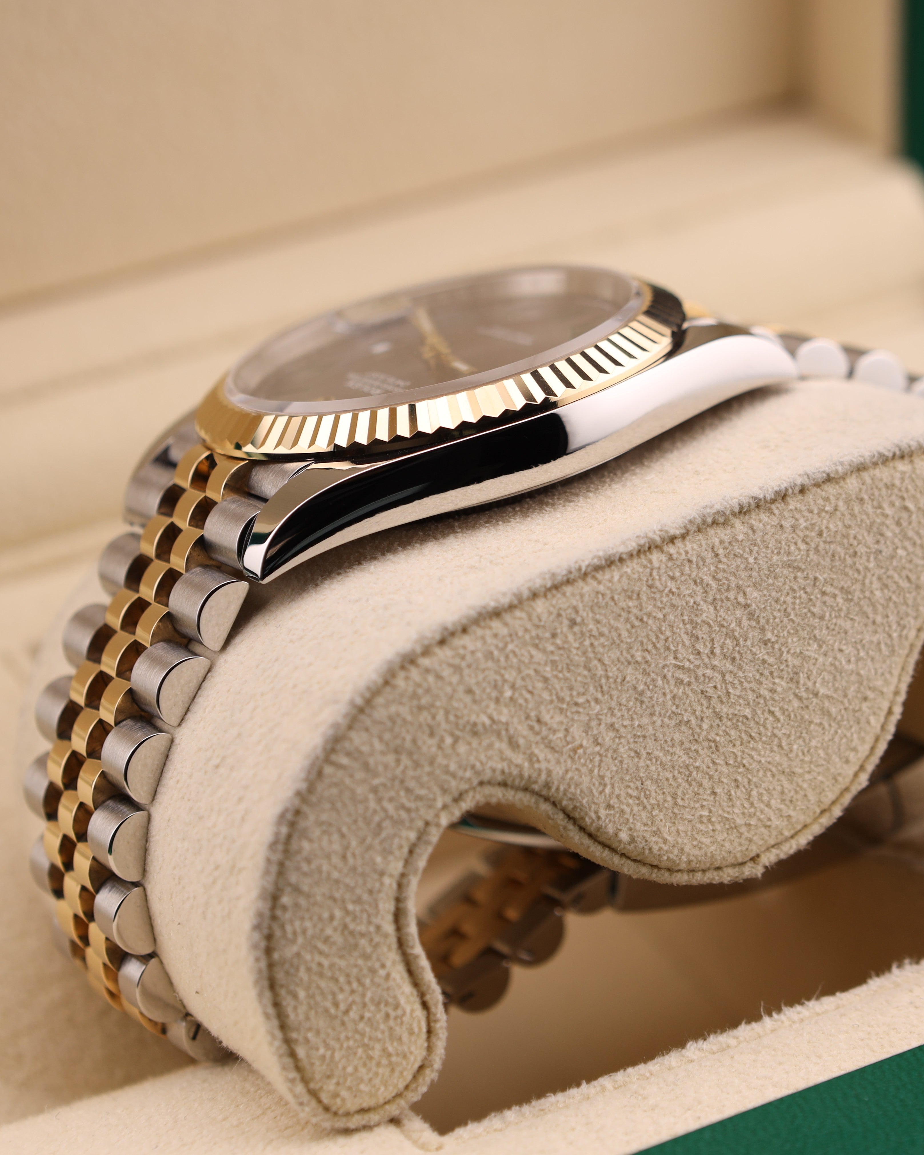 Rolex Datejust 41 Wimbledon Dial Two Tone Jubilee 126333