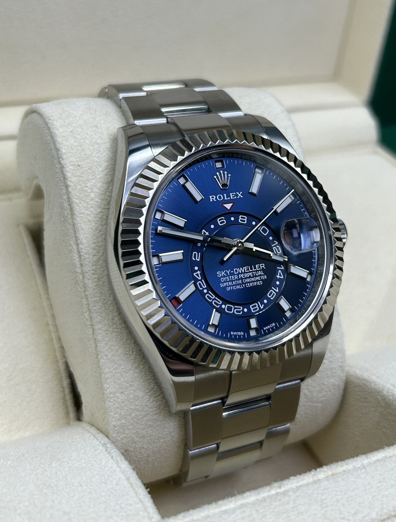 Rolex Sky-Dweller Blue Dial 326934 Oyster