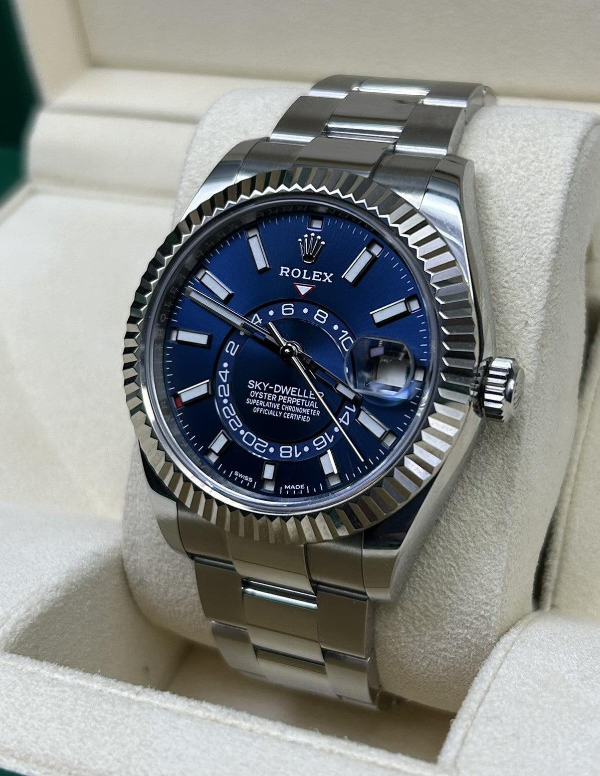 Rolex Sky-Dweller Blue Dial 326934 Oyster