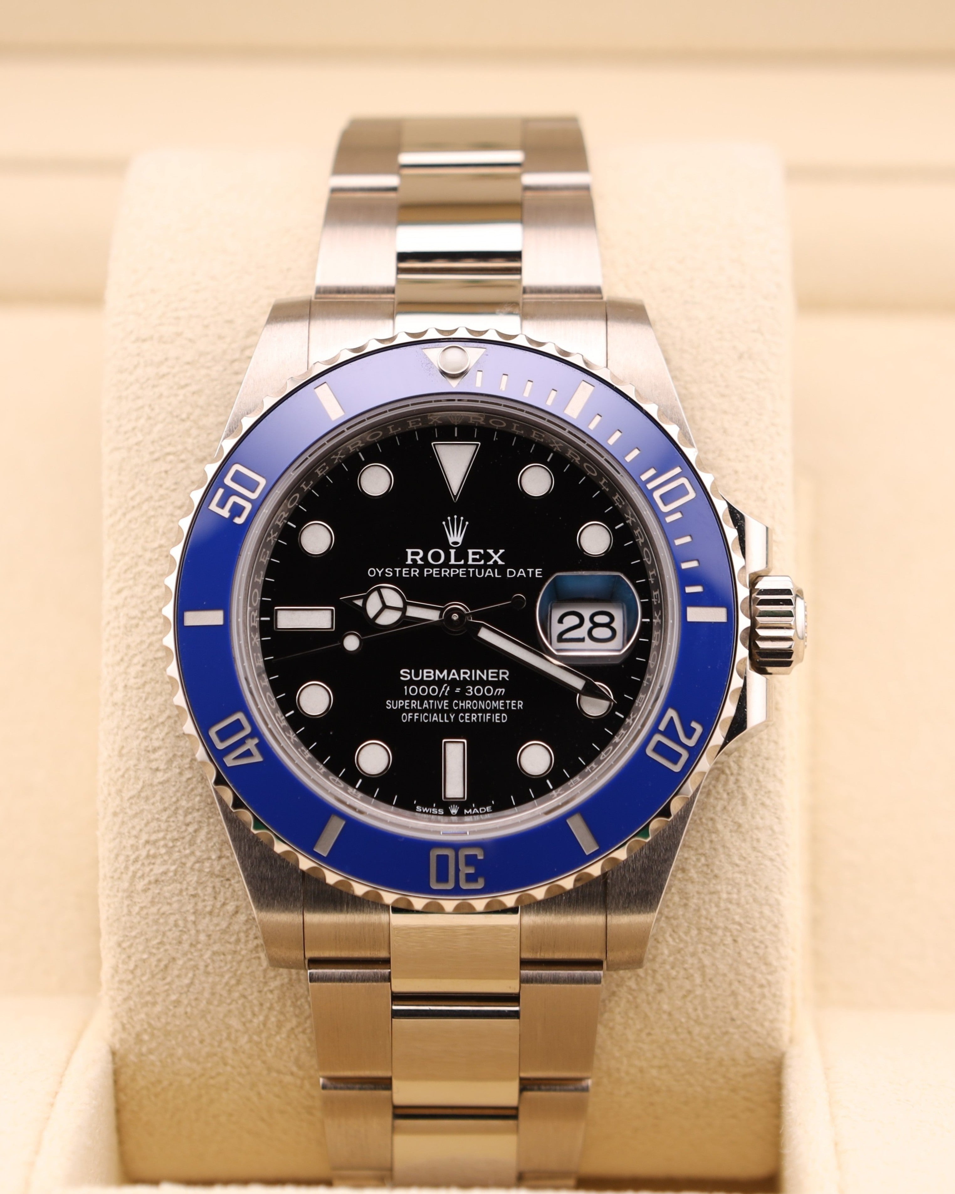 Rolex Submariner Date Cookie Monster White Gold 126619LB – MVP