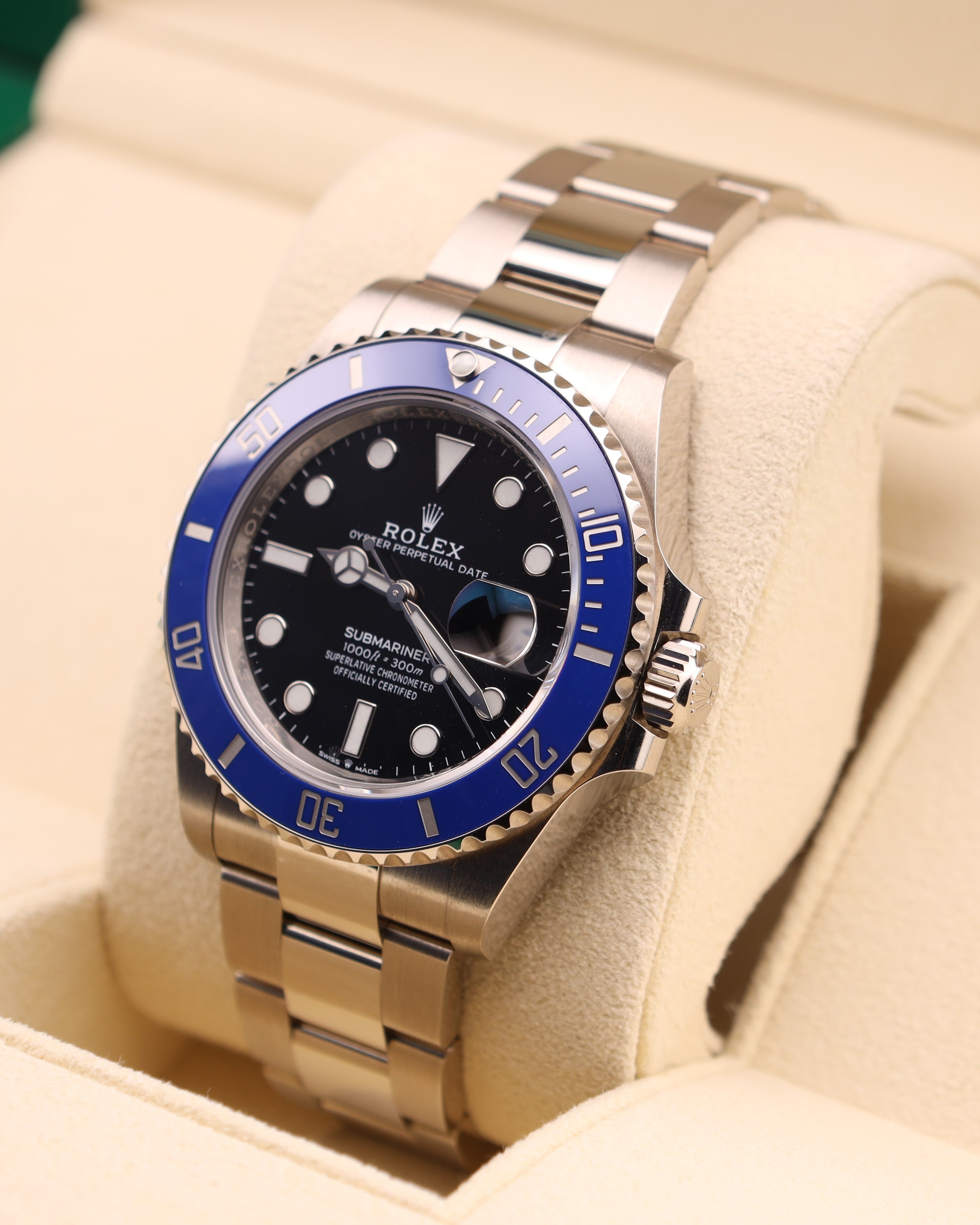 Rolex Submariner Date Cookie Monster White Gold 126619LB