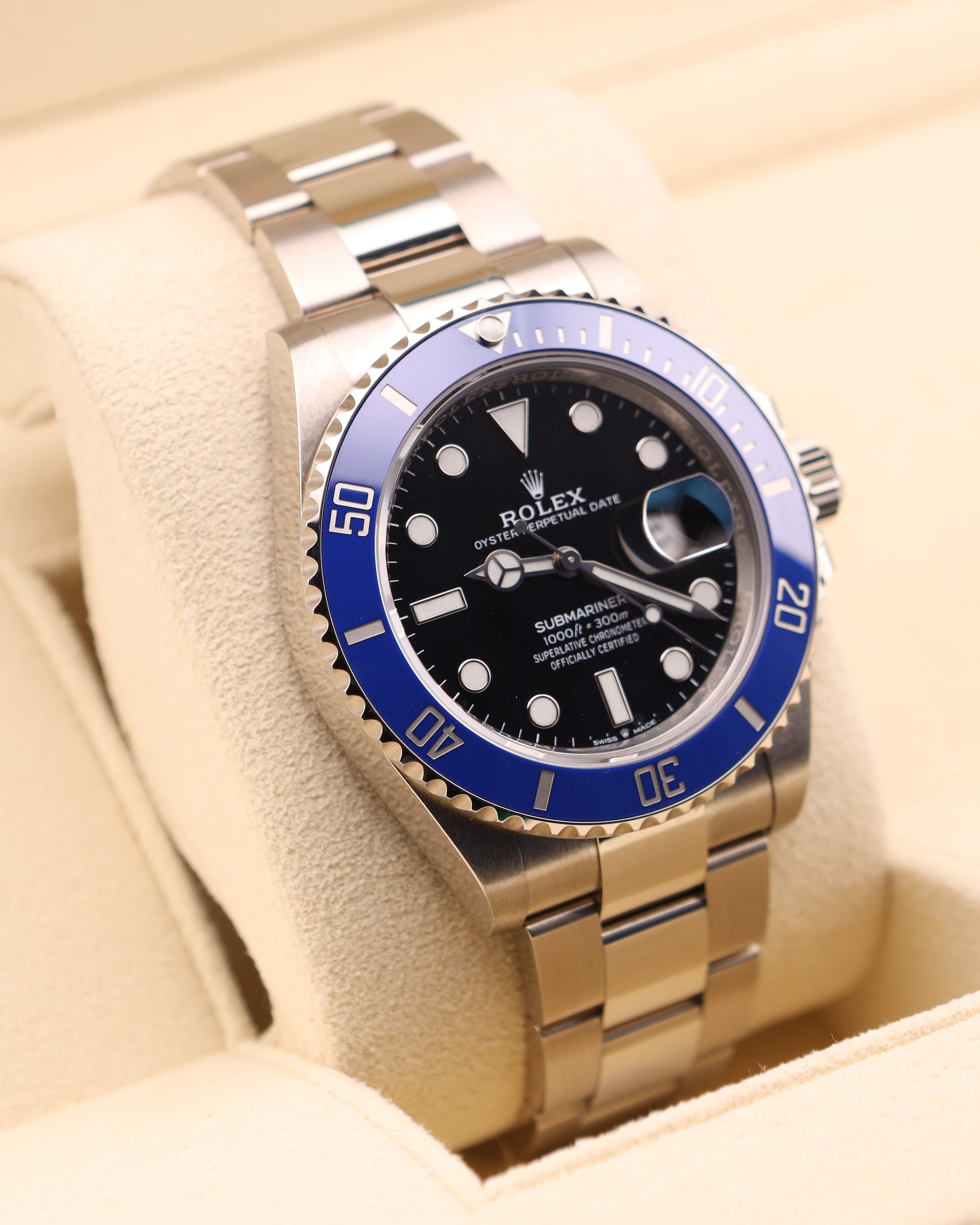 Rolex Submariner Date Cookie Monster White Gold 126619LB