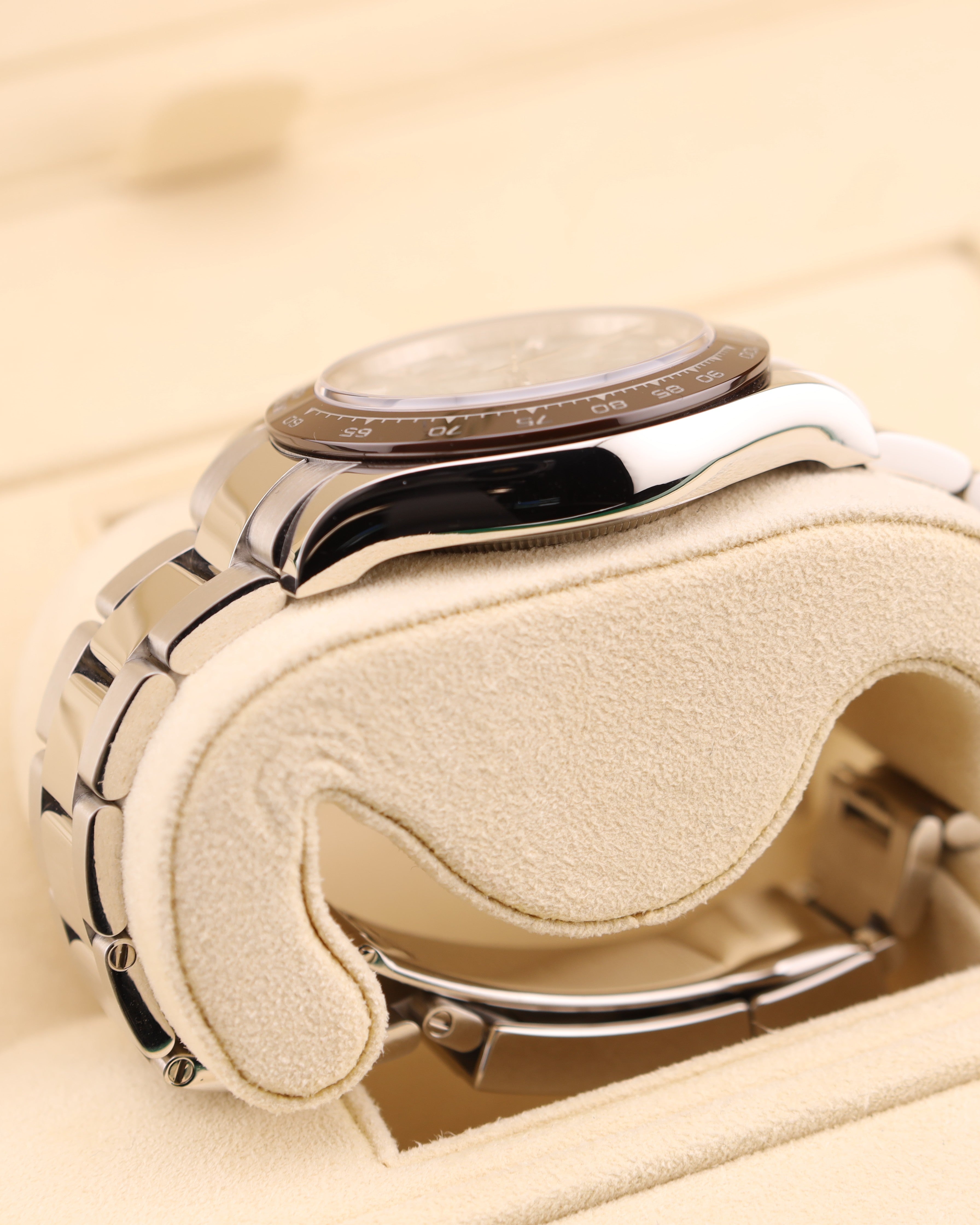 Rolex Daytona Platinum Ice Blue Dial Baguette Dial Platona 116506