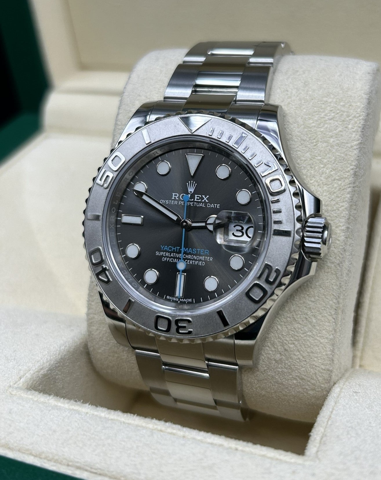 Rolex Yacht-Master 40 Rhodium Dial 116622