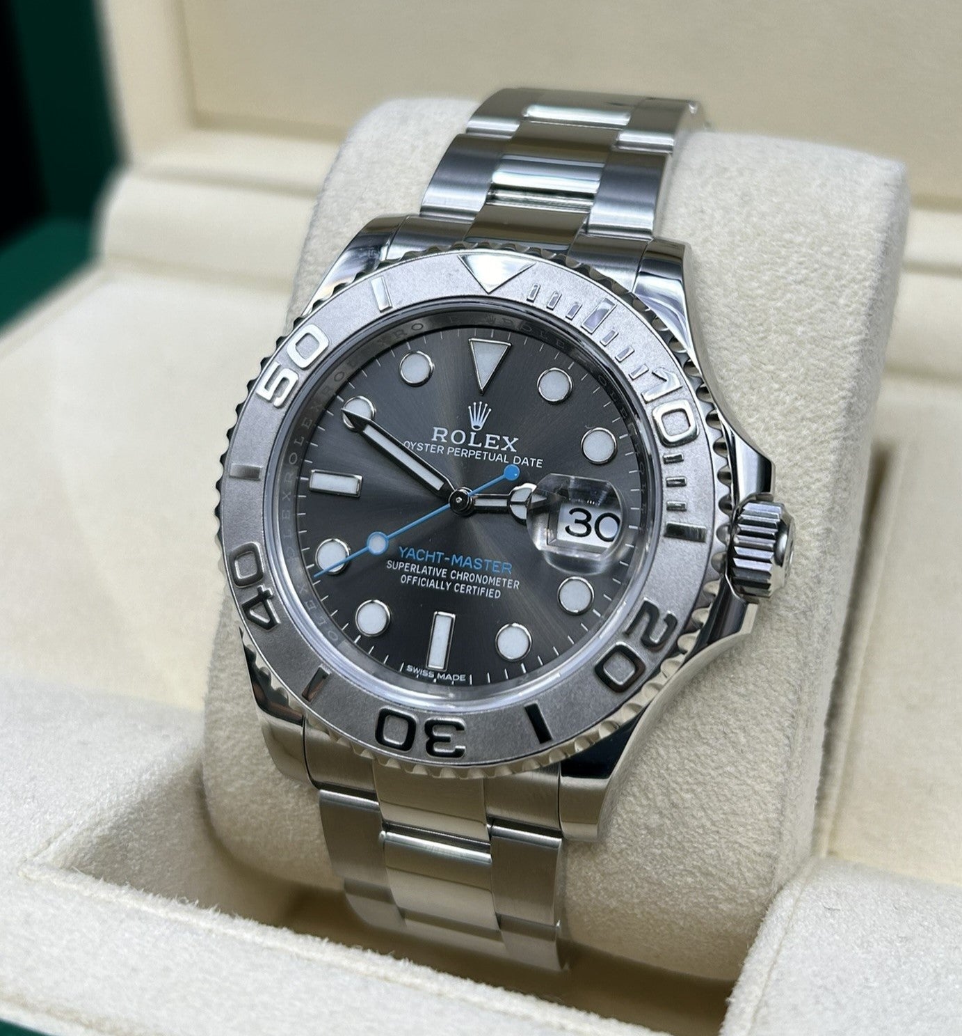 Rolex Yacht-Master 40 Rhodium Dial 116622