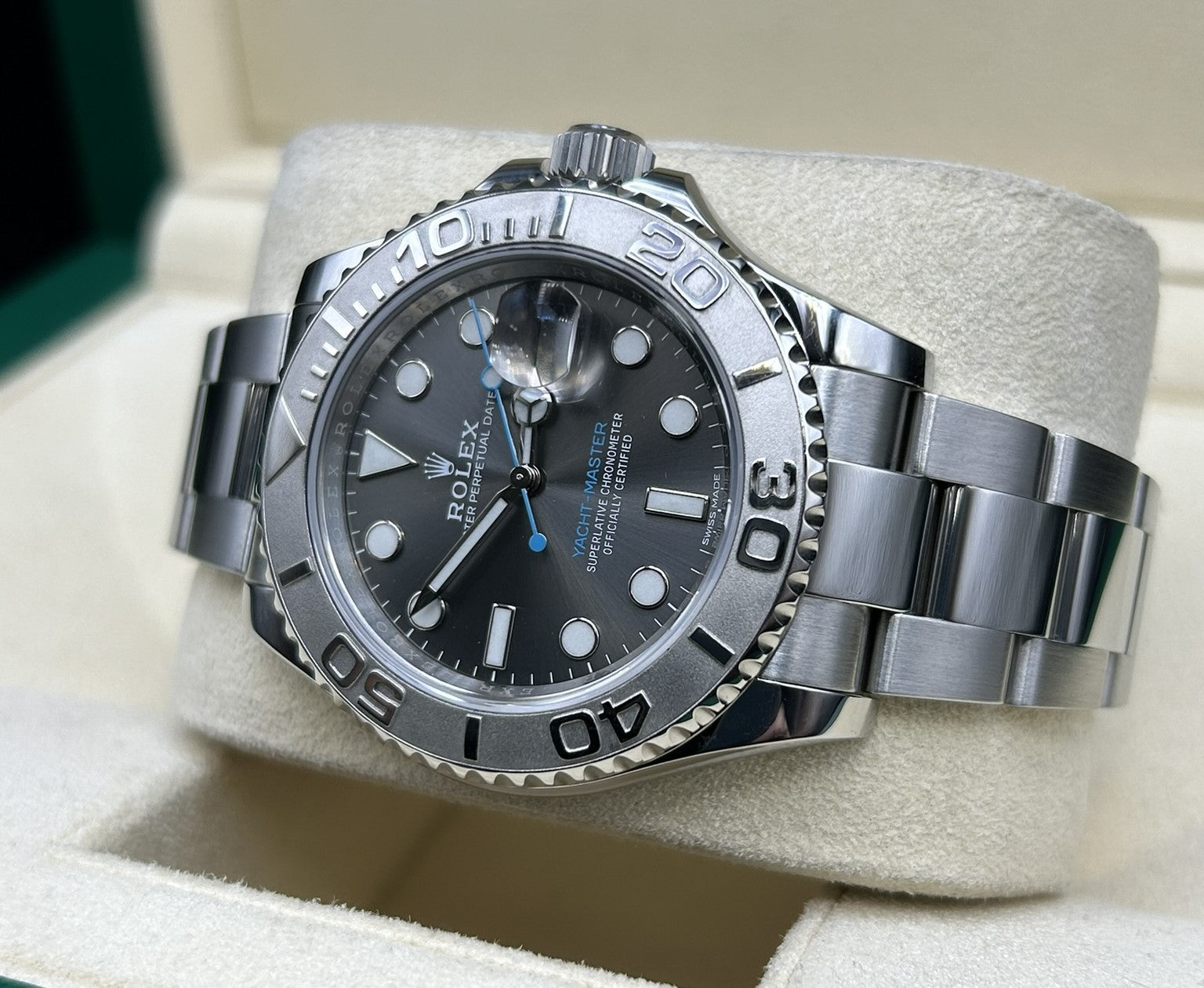 Rolex Yacht-Master 40 Rhodium Dial 116622