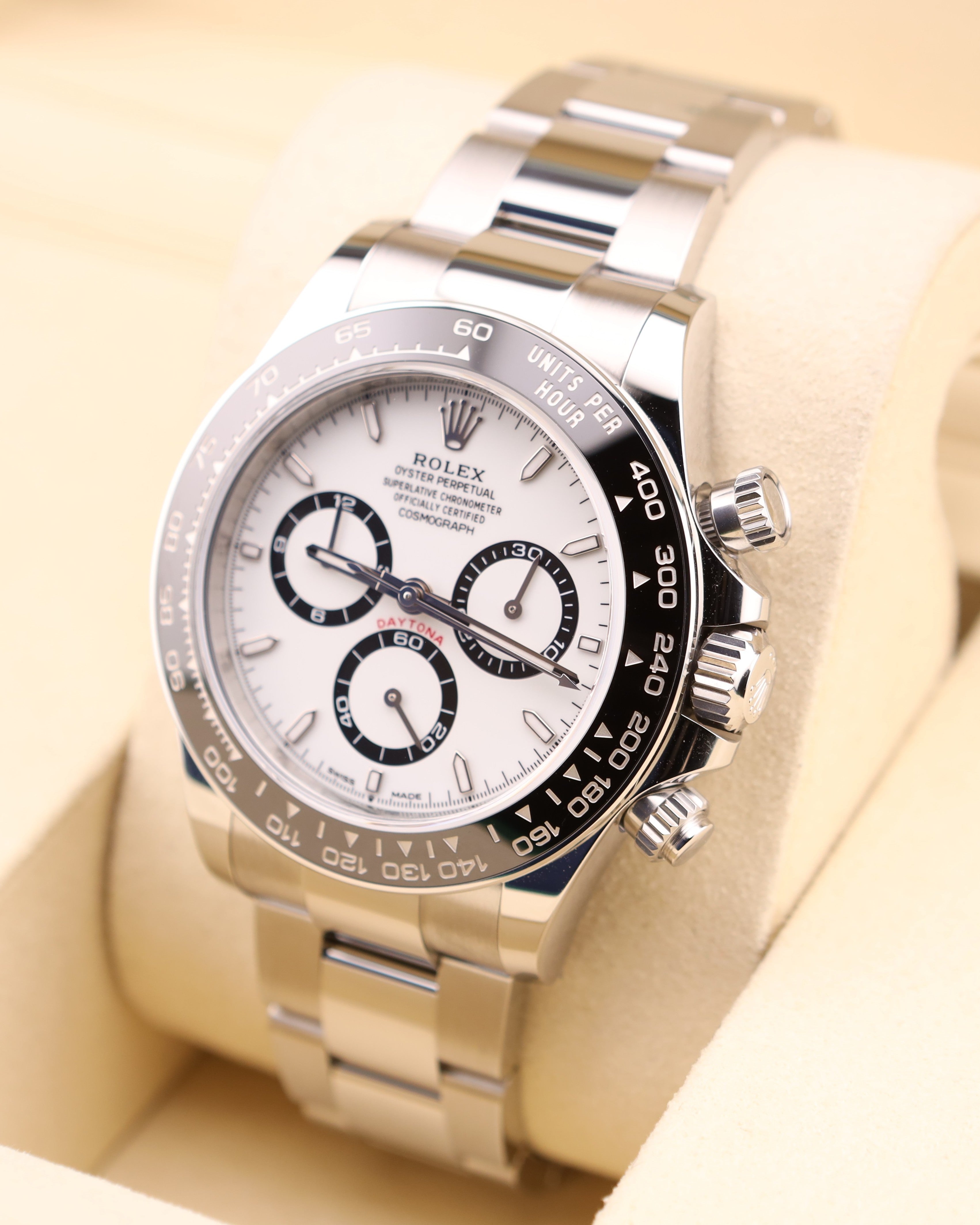 Rolex Daytona Panda White Dial 126500LN