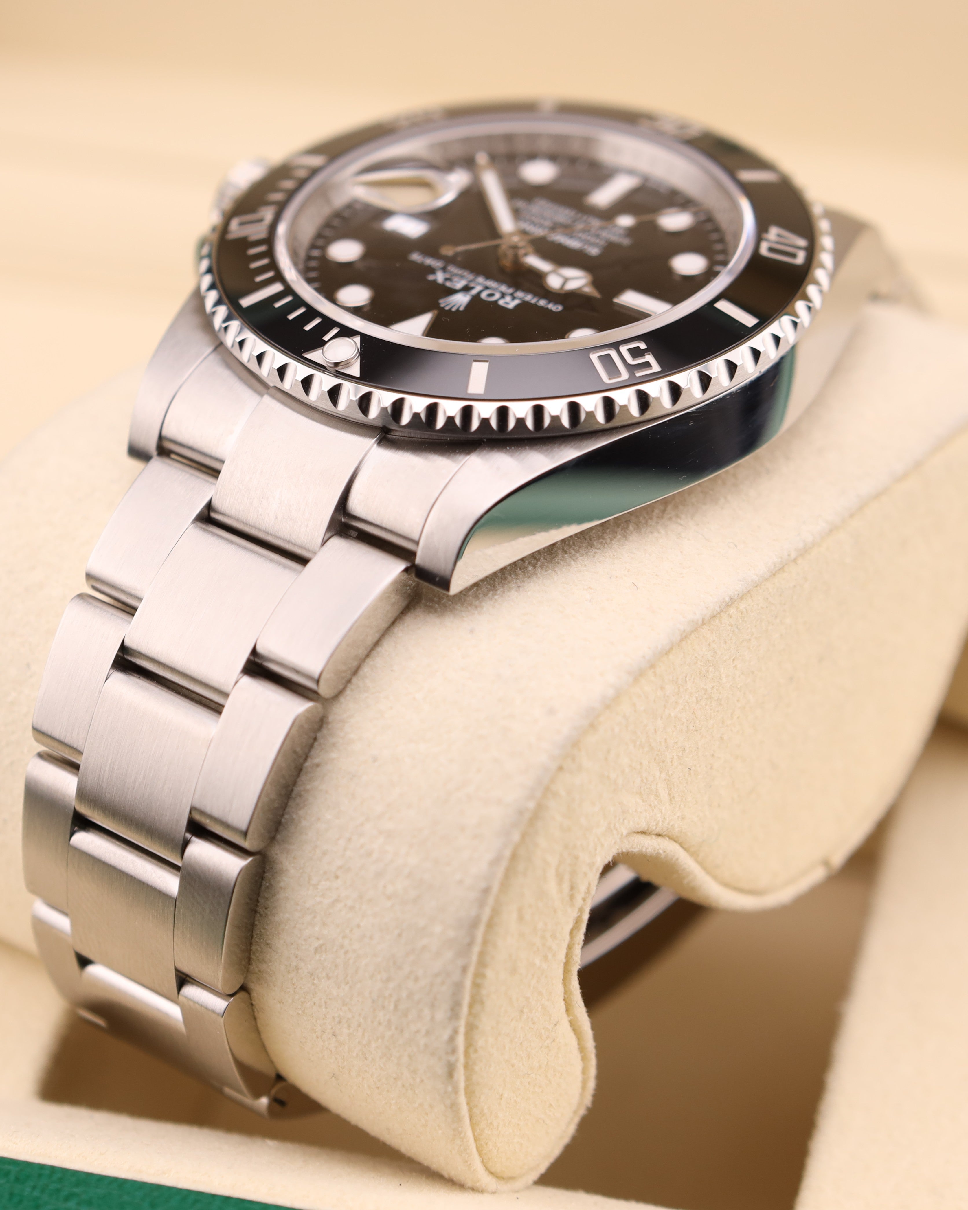 Rolex Submariner Date 41 Black Dial on Oyster 126610LN