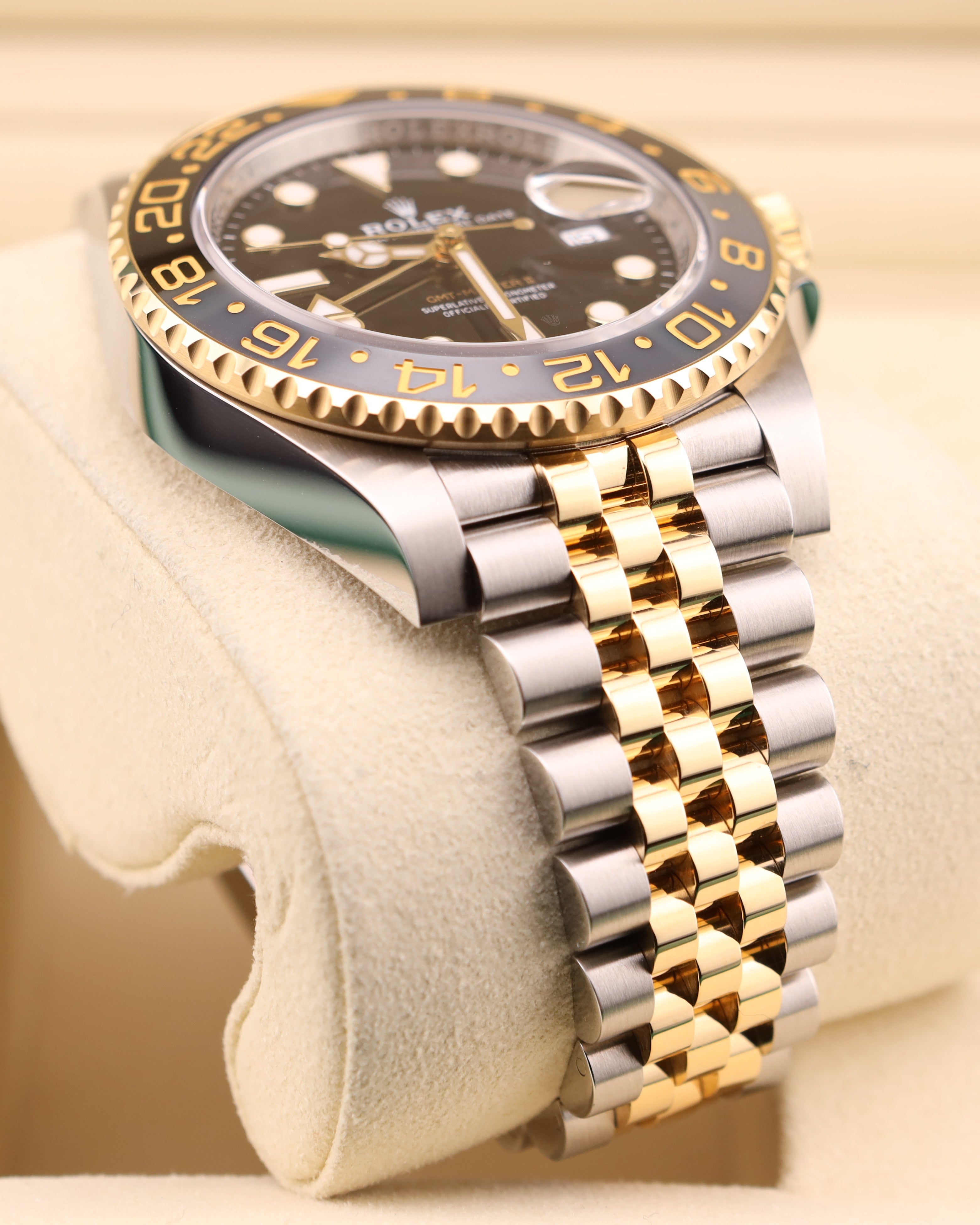 Rolex GMT-Master II Zombie/Bumblebee Two Tone Jubilee 126713GRNR
