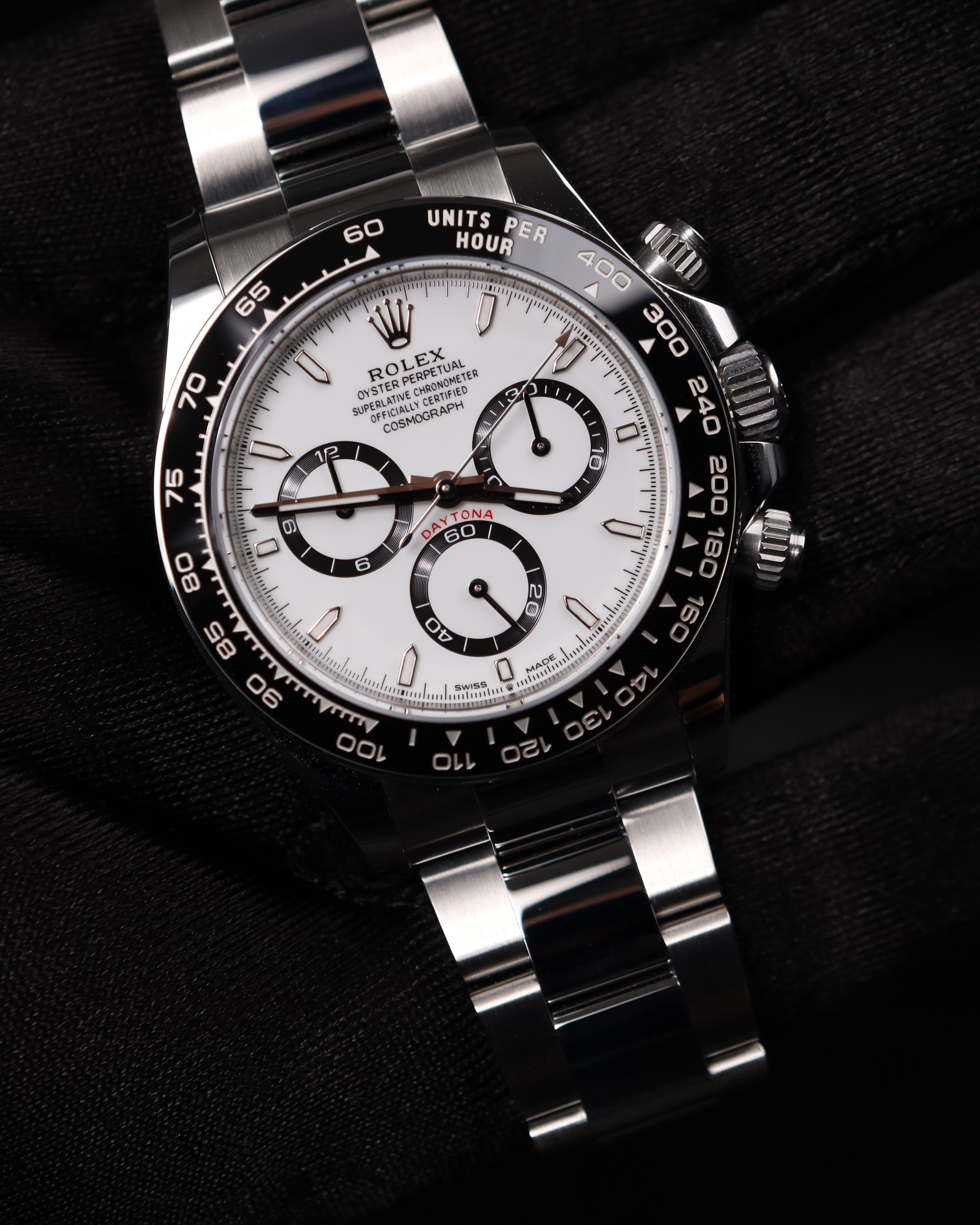Rolex Daytona Panda White Dial 126500LN – MVP Jewelers Miami