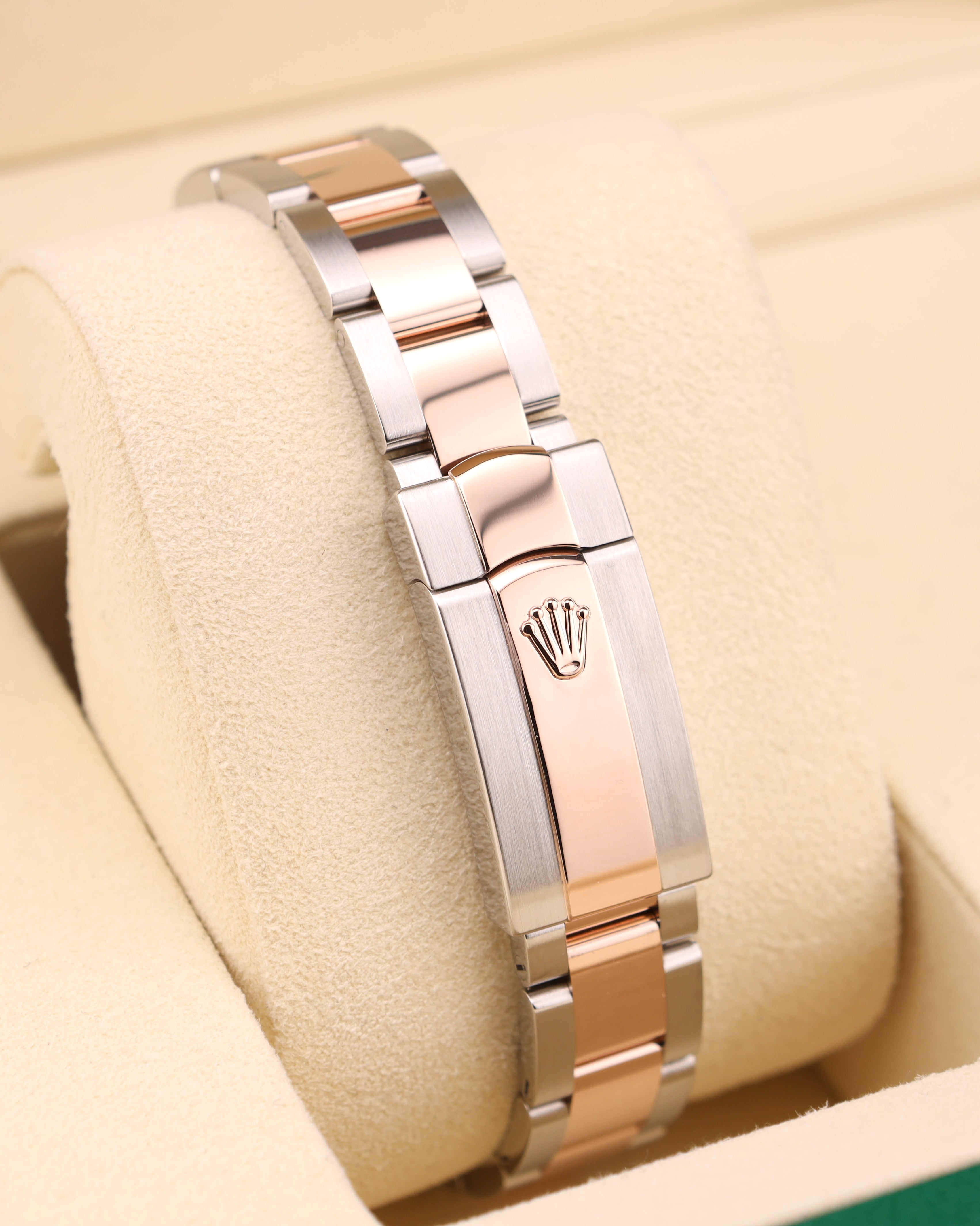 Rolex Datejust 31 Chocolate Roman Diamond Dial Smooth Bezel Oyster 278241