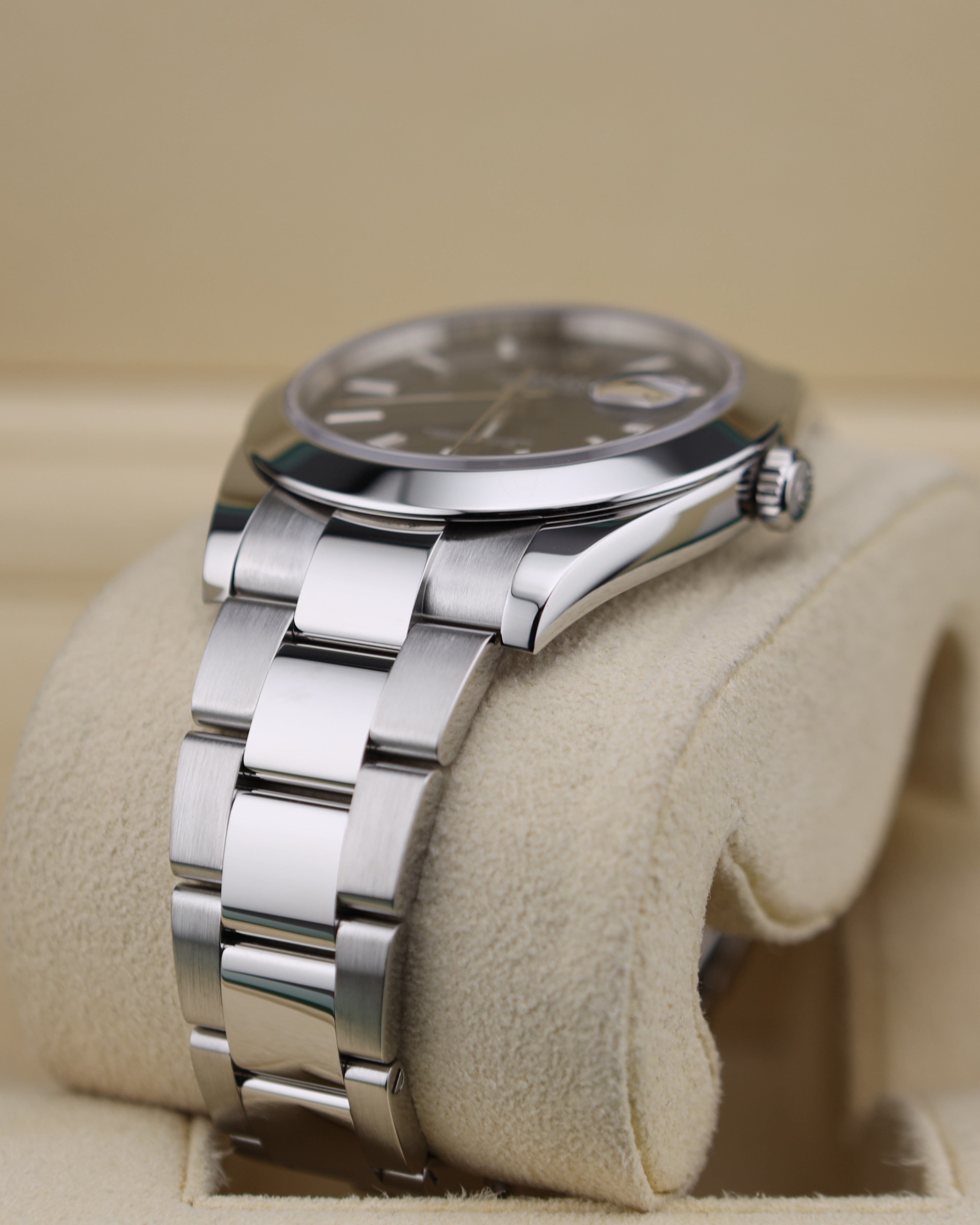 Rolex Datejust 41 Blue Dial Smooth Bezel 126300 Oyster Bracelet