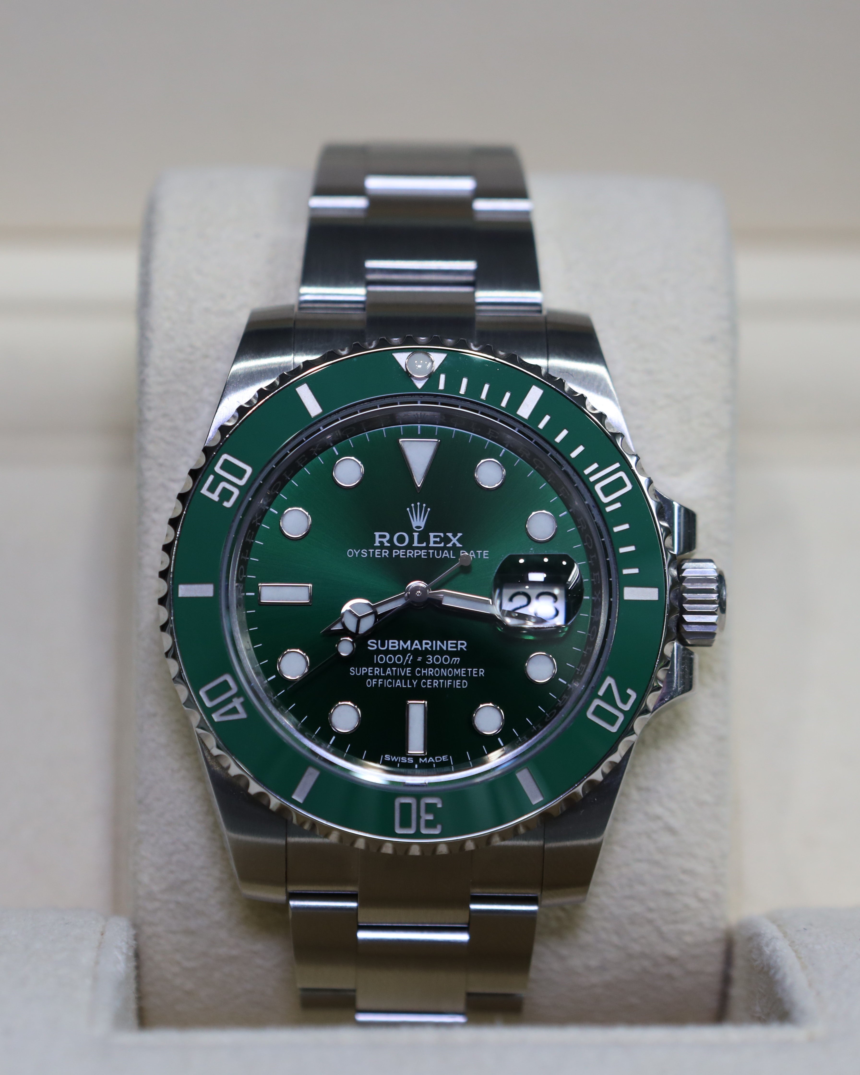 Rolex Submariner Date Hulk 116610LV 2020