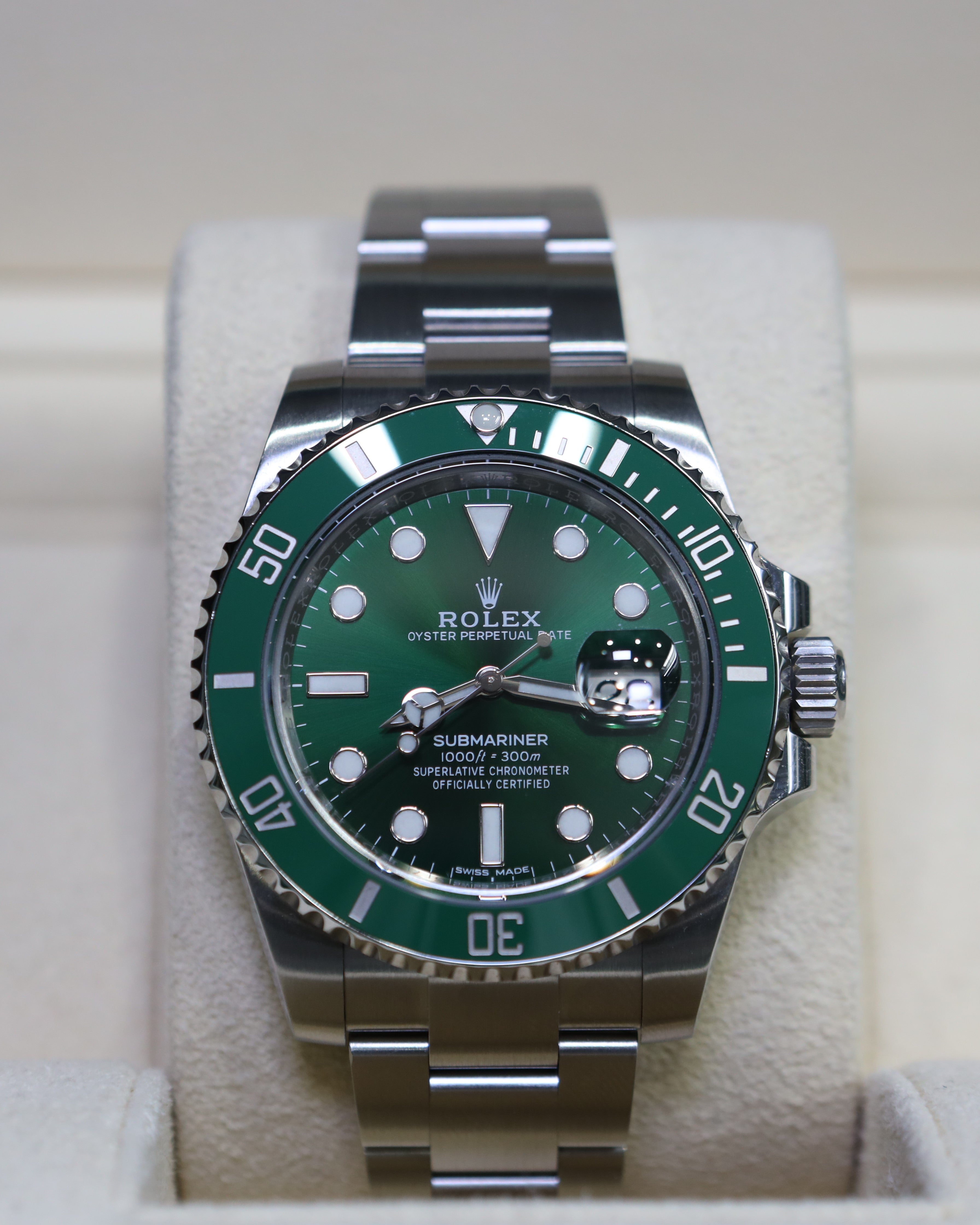 Rolex Submariner Date Hulk 116610LV 2020