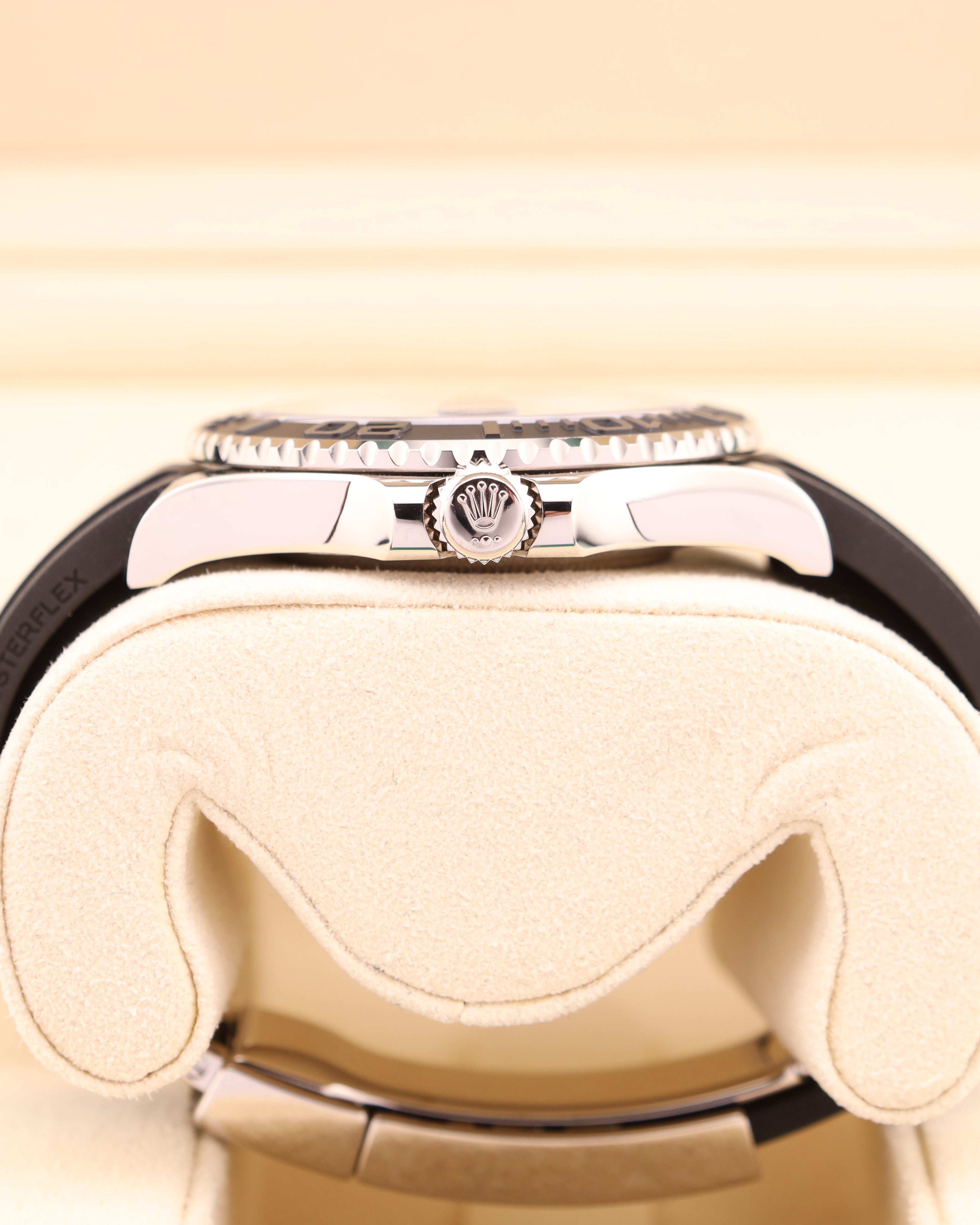 Rolex Yacht-Master 42 Black Dial White Gold on Oysterflex 226659