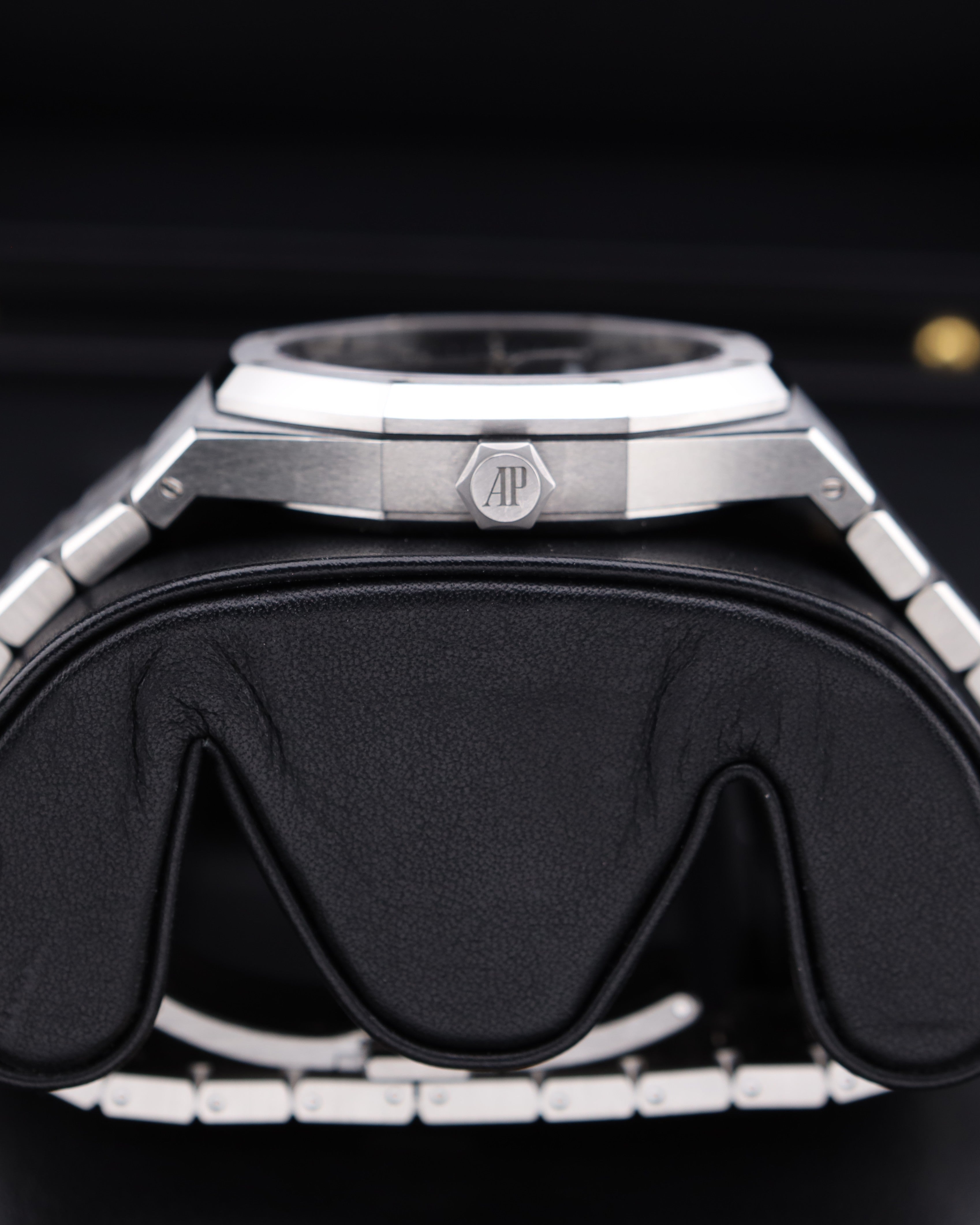 Audemars Piguet Royal Oak 15500ST Black Dial Exhibition Caseback