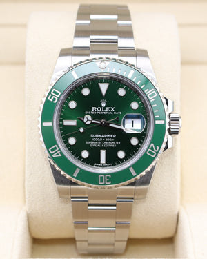 Rolex Submariner Date HULK Green Dial Oyster 116610LV - 2019