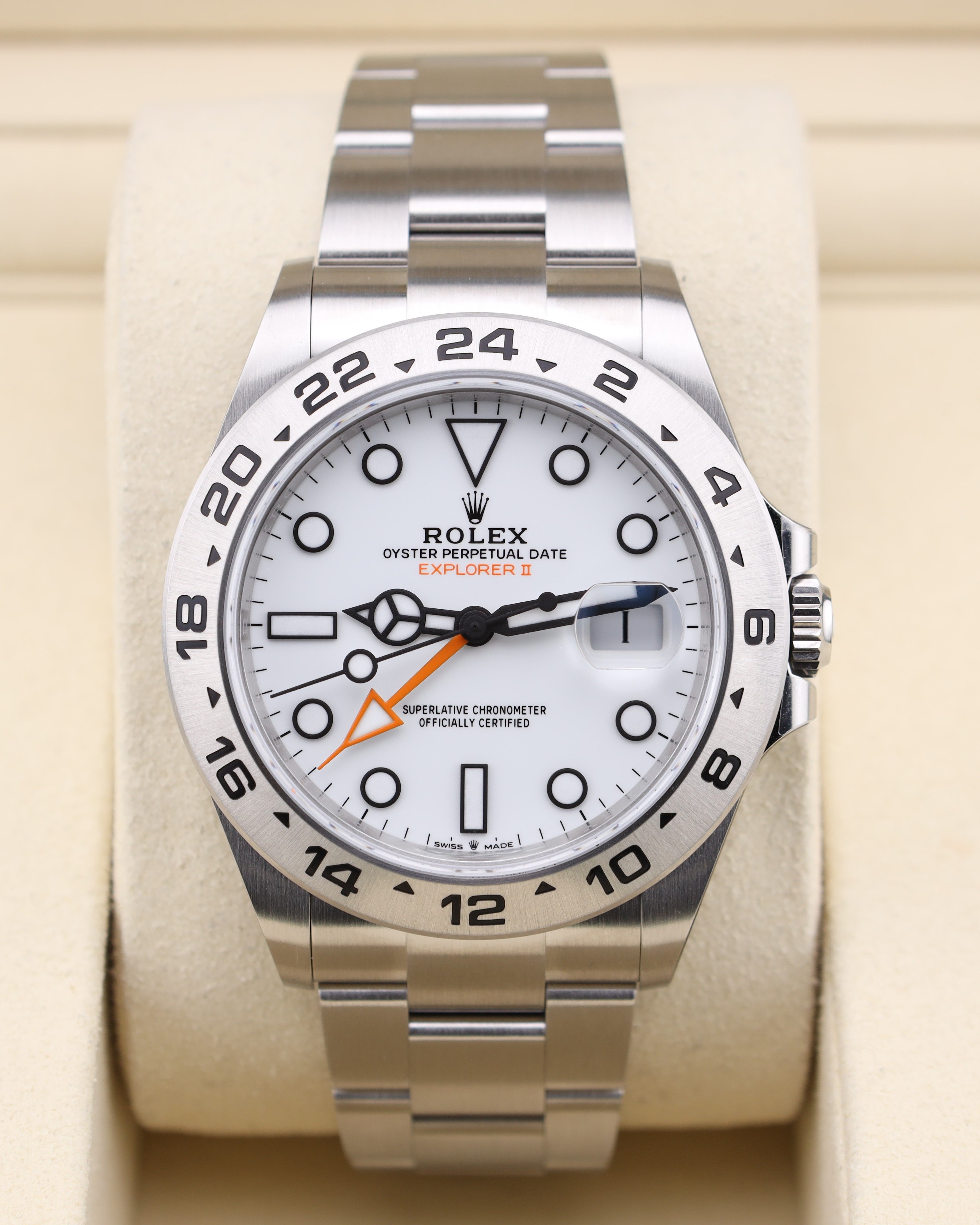 Rolex Explorer II White Dial Polar 226570 – MVP Jewelers Miami