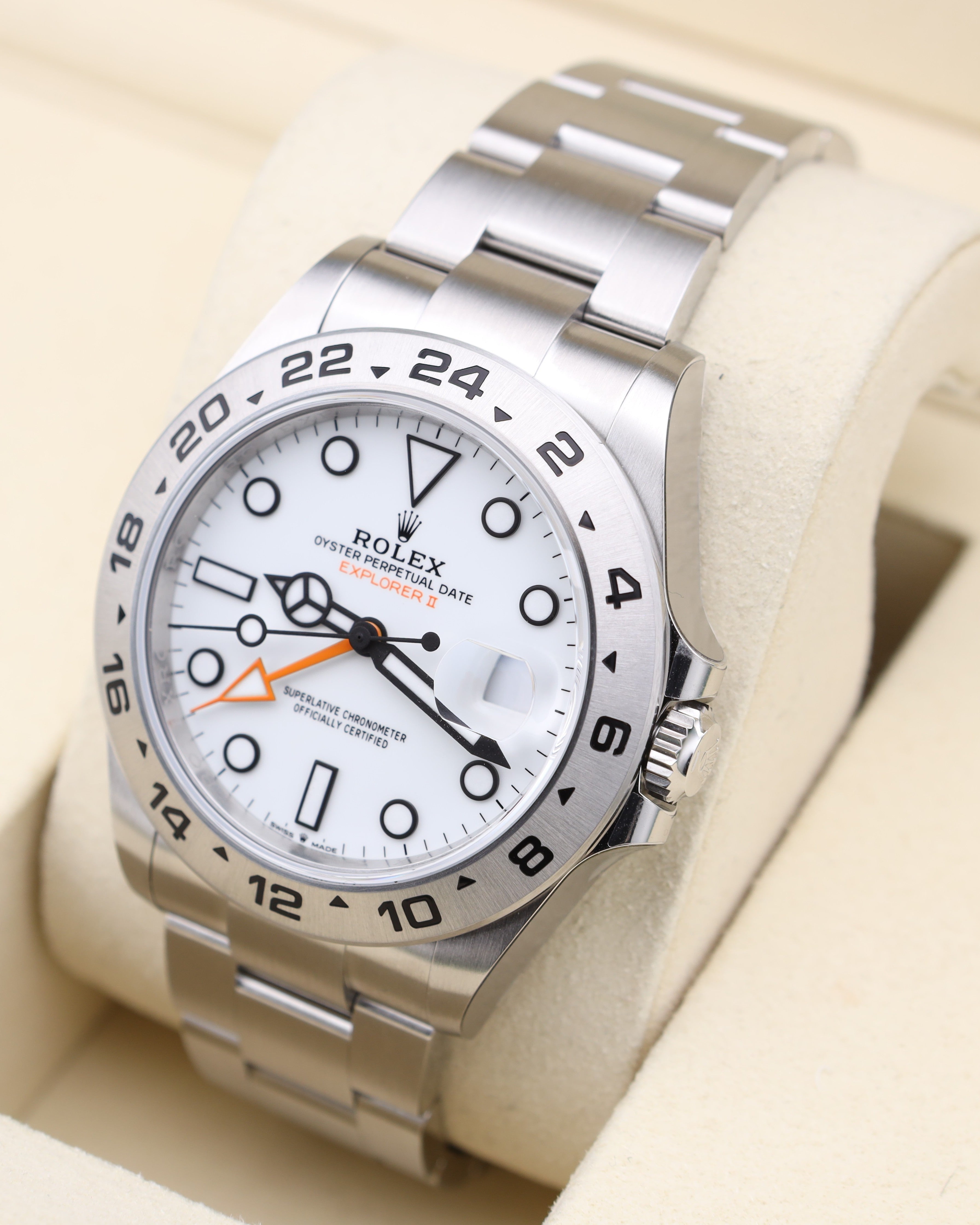 Rolex Explorer II White Dial Polar 226570