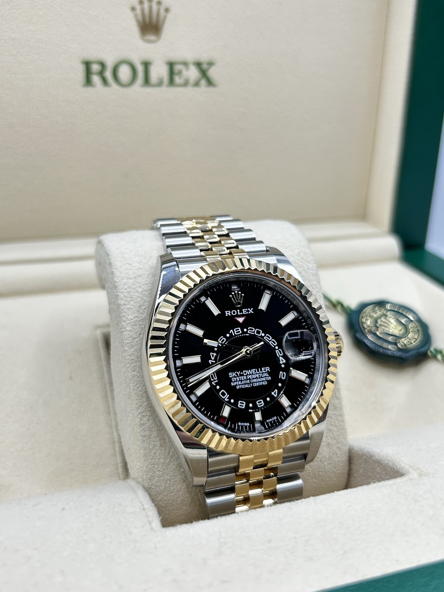 326933 - Rolex Sky-Dweller Black Dial Jubilee