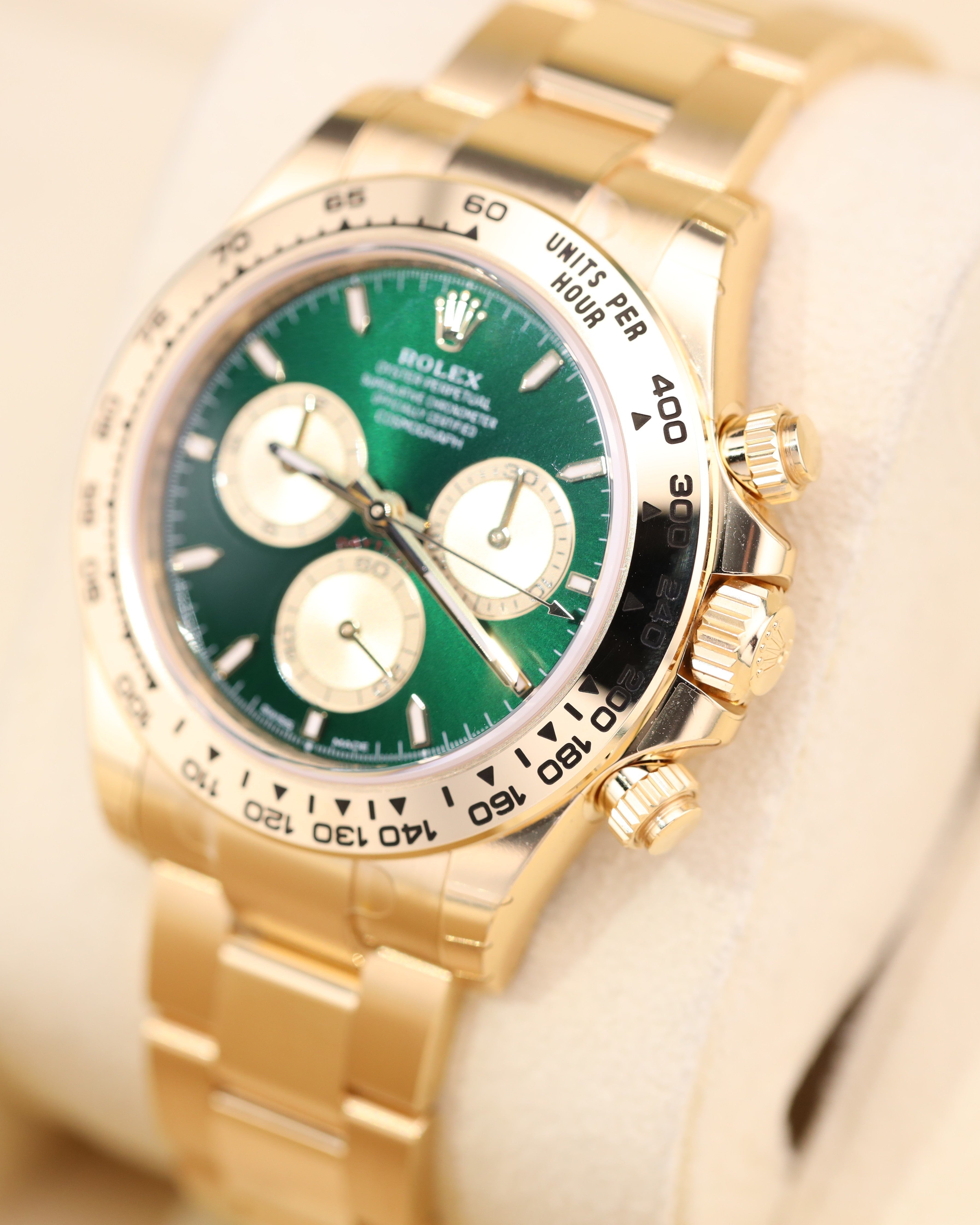 Rolex Daytona John Mayer Green Dial 126508 Factory Stickers