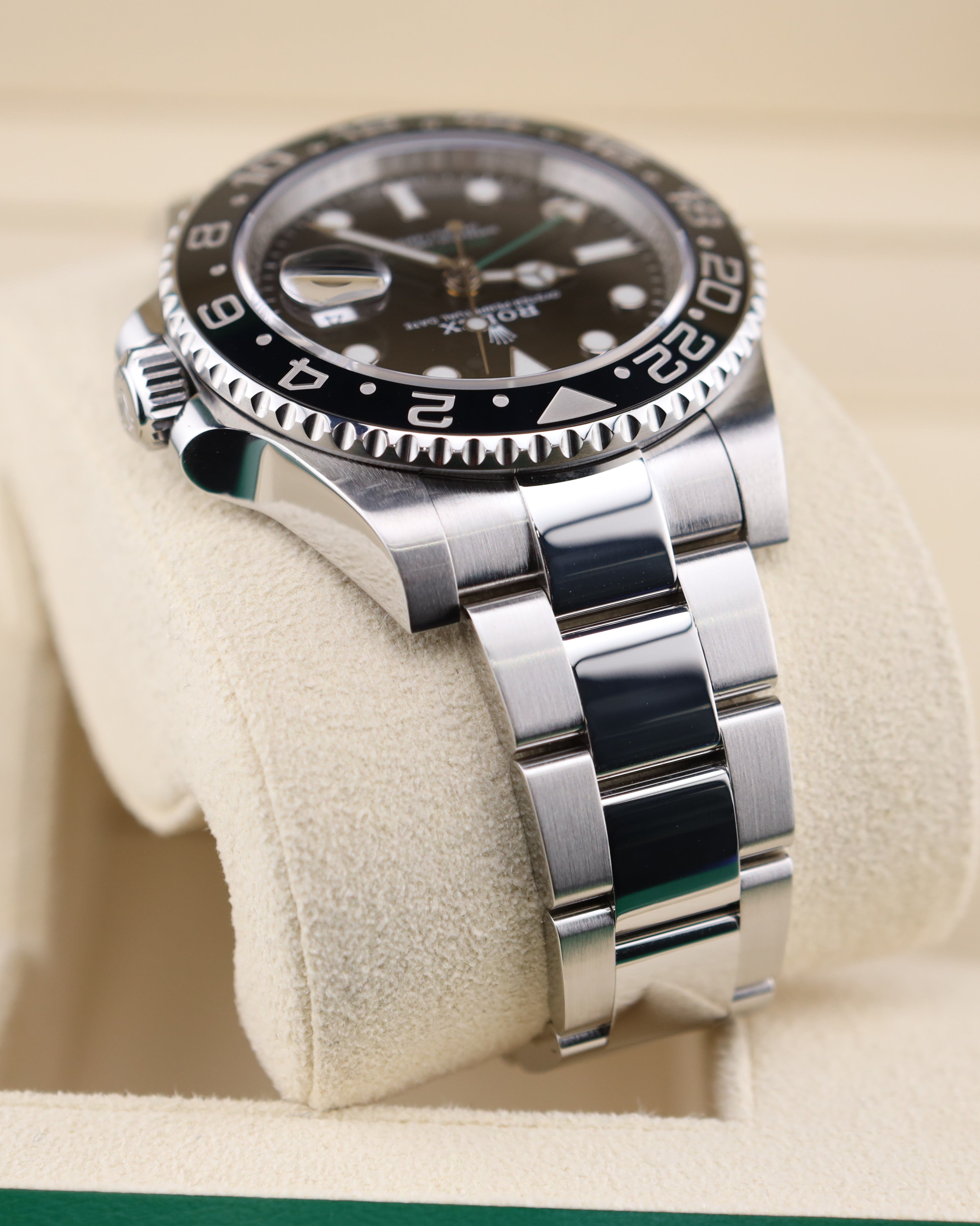 Rolex GMT Master II 116710 LN - Black Dial & Bracelet Strap