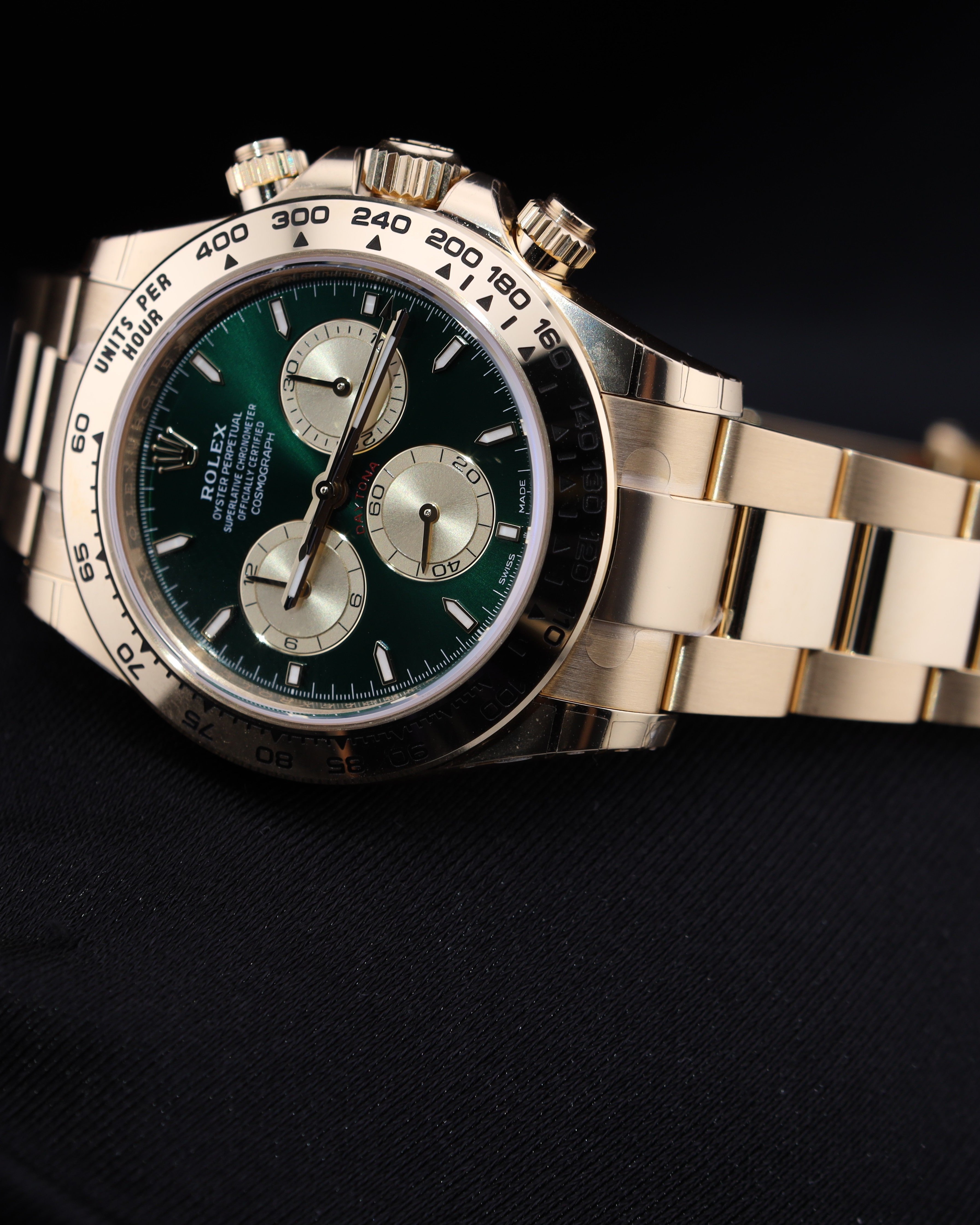 Rolex Daytona John Mayer Green Dial 126508 Factory Stickers