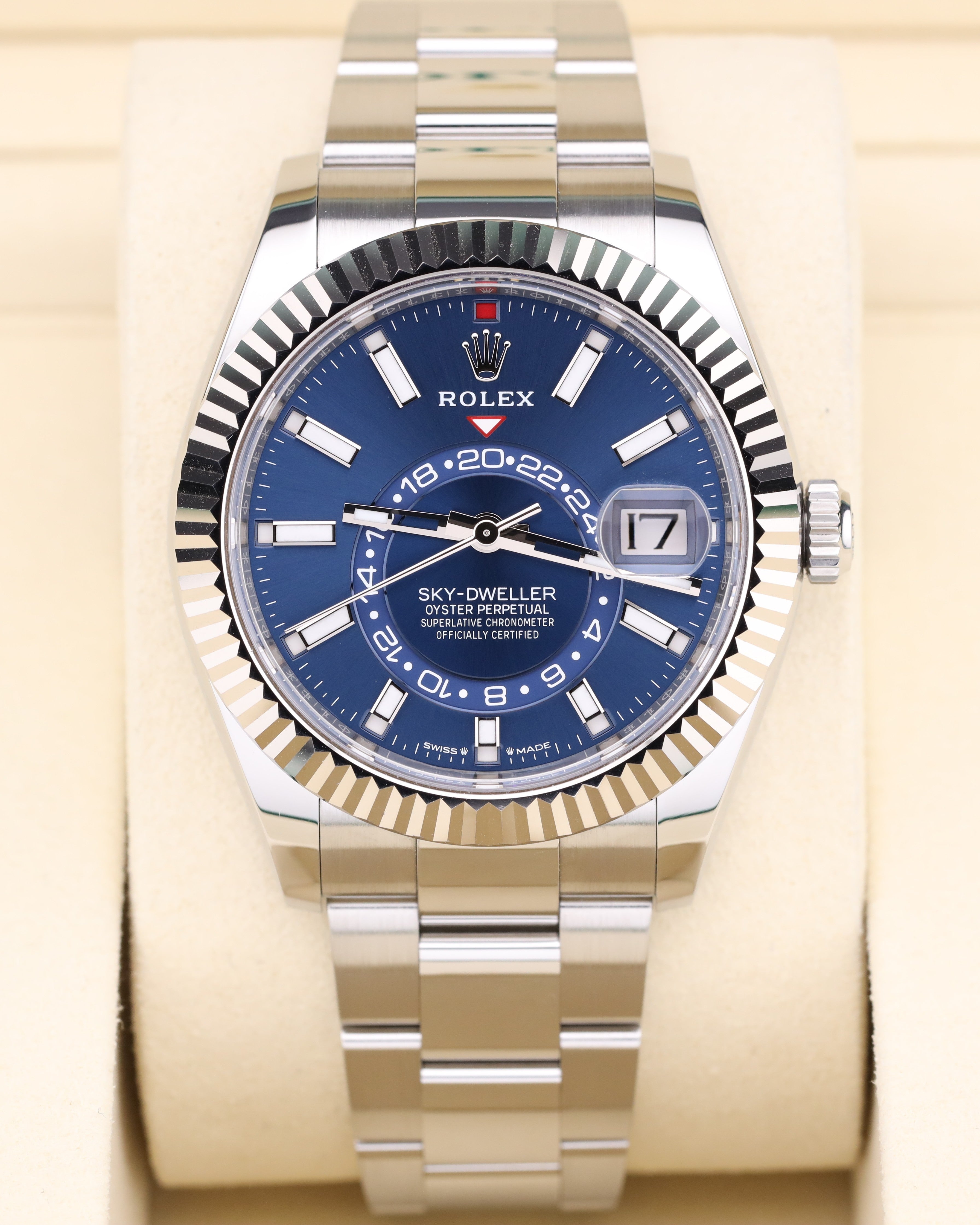 Rolex Sky Dweller 42mm Blue Dial on Oyster Bracelet 336934 - 2026