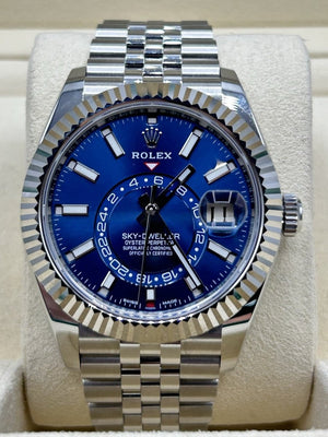 Rolex Sky-Dweller 326934 Blue Dial Jubilee