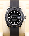 Rolex Yacht-Master 42 Black Dial White Gold on Oysterflex 226659