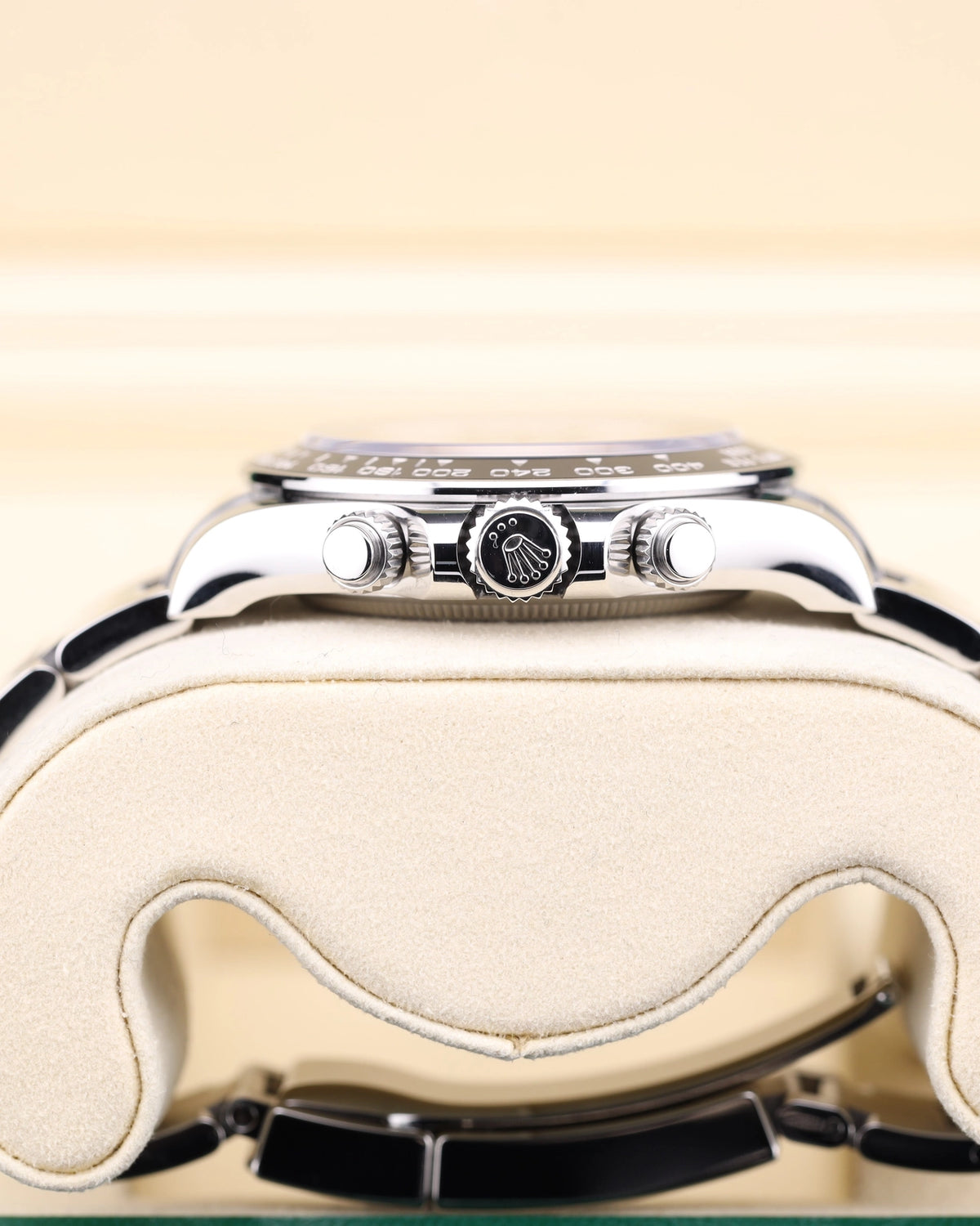 Rolex Daytona White Index Dial on Oyster 126500LN