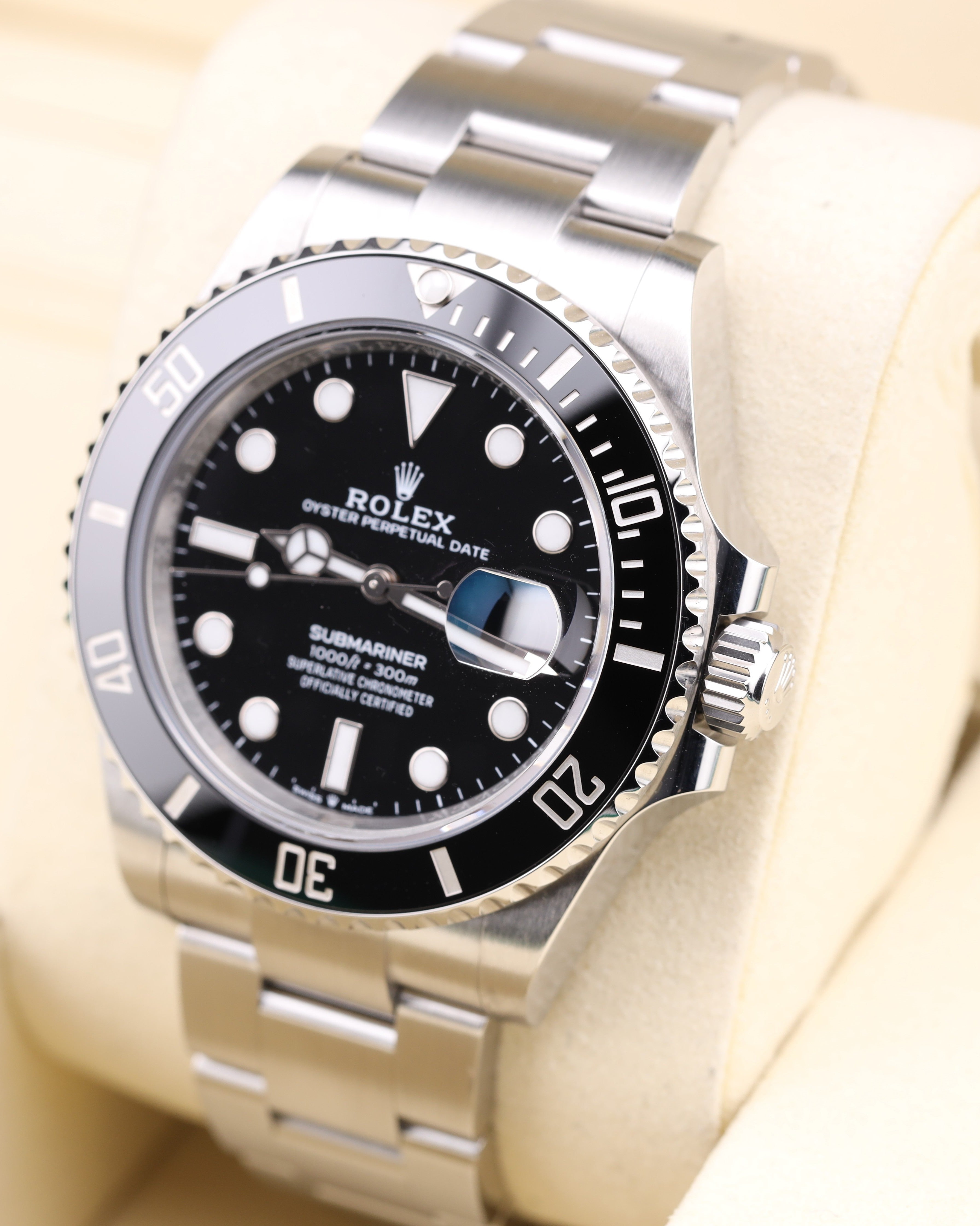 Rolex Submariner Date 41 Black Dial on Oyster 126610LN - 2025